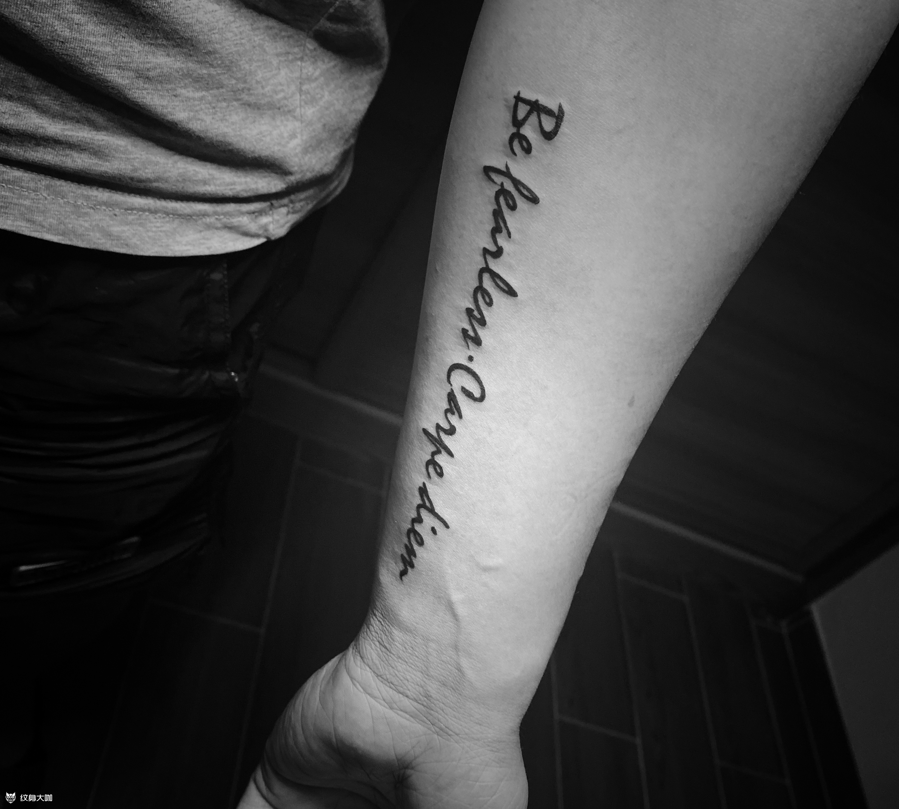 英文_纹身图案手稿图片_啊飒的纹身作品集