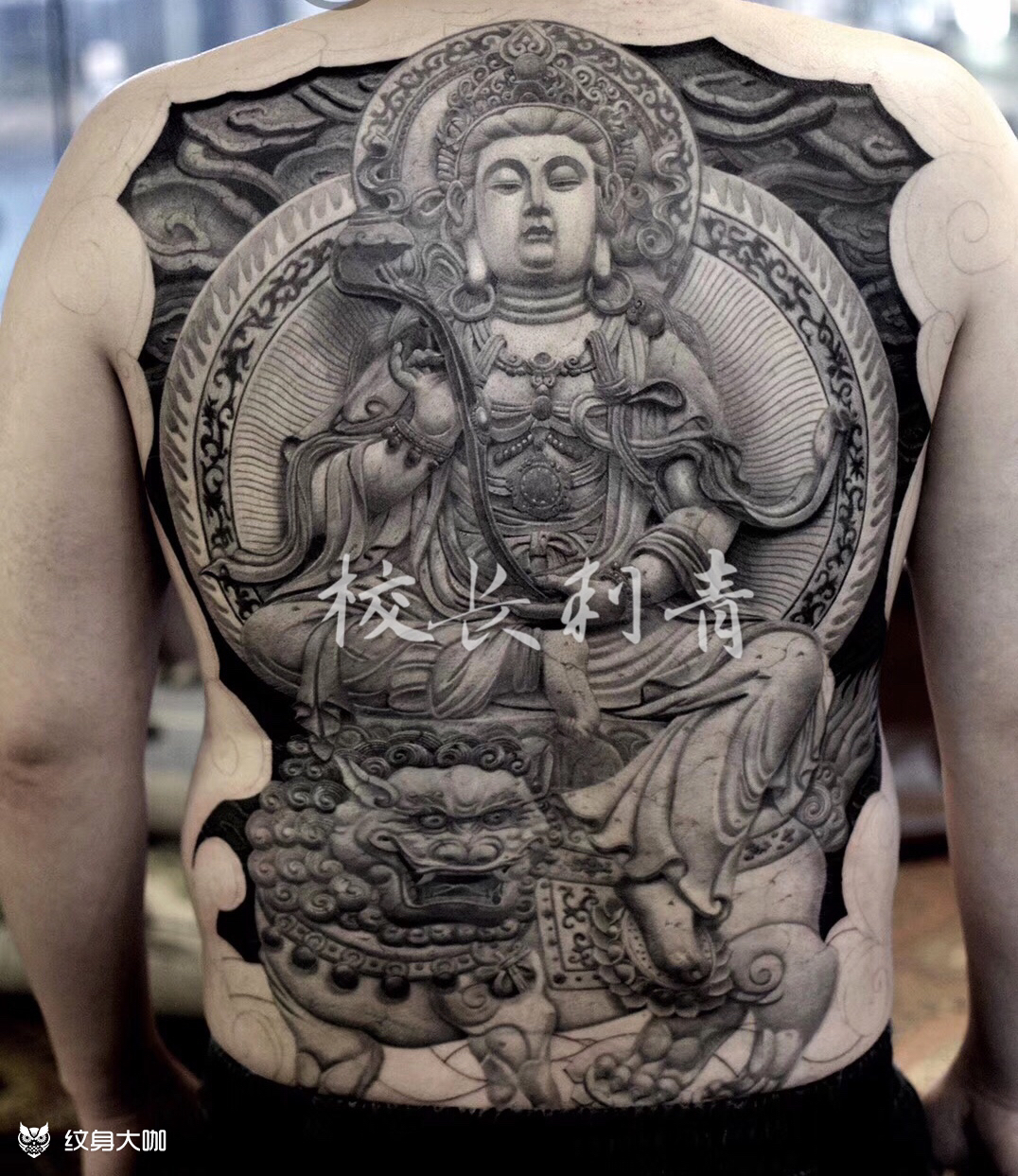 阿弥陀佛_纹身图案手稿图片_中央美院李老师的纹身作品集