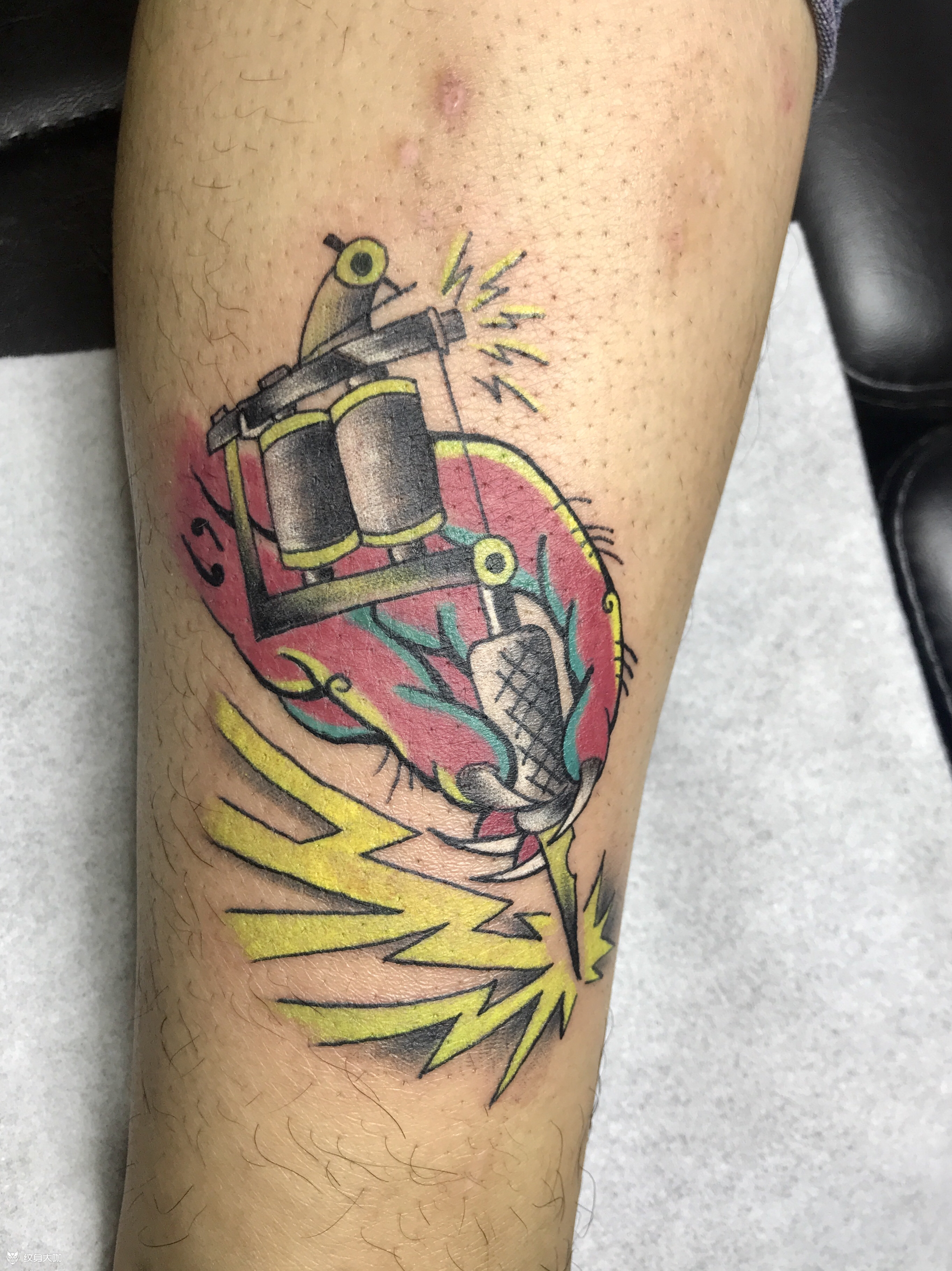 纹身机_纹身图案手稿图片_tattoo_han的纹身作品集