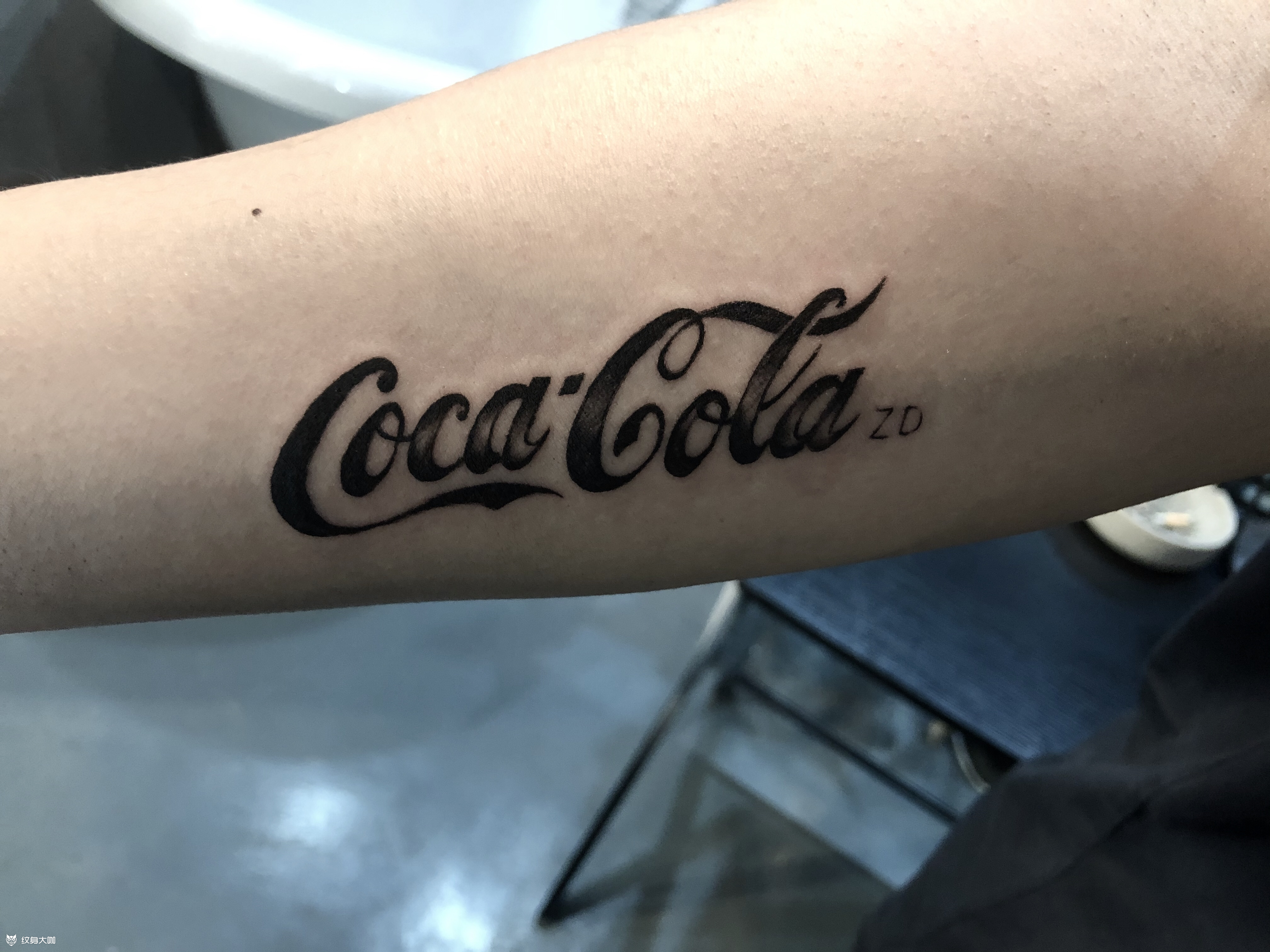 简介:南通fans tattoo vx 19941730204 字母手臂 作品简介:可口可乐