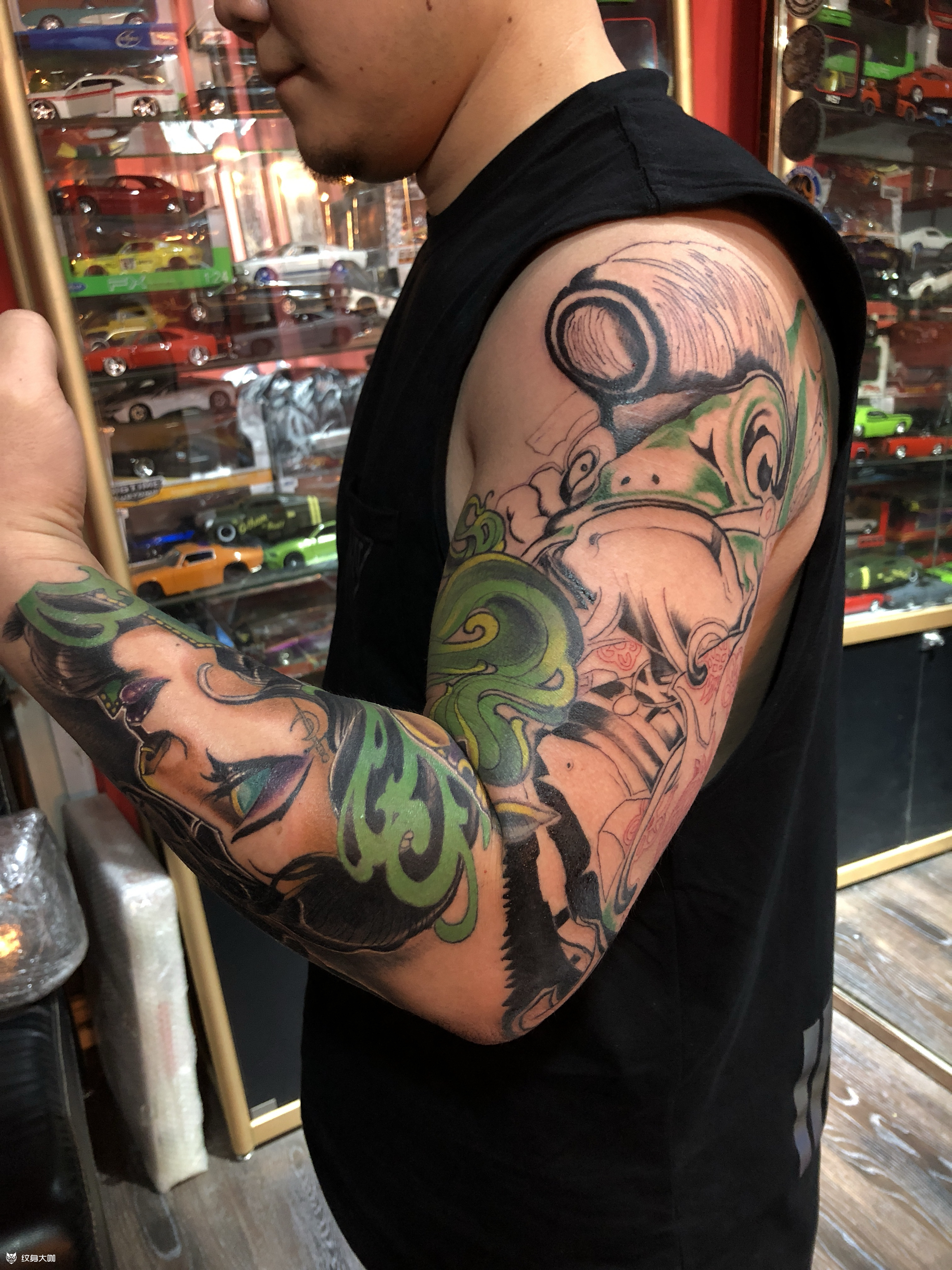 欧美花臂未完待续