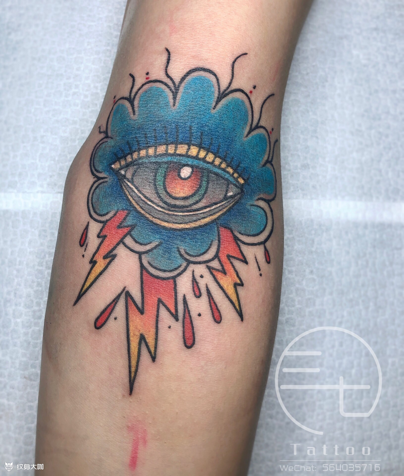 old school眼睛_纹身图案手稿图片_楽七的纹身作品集
