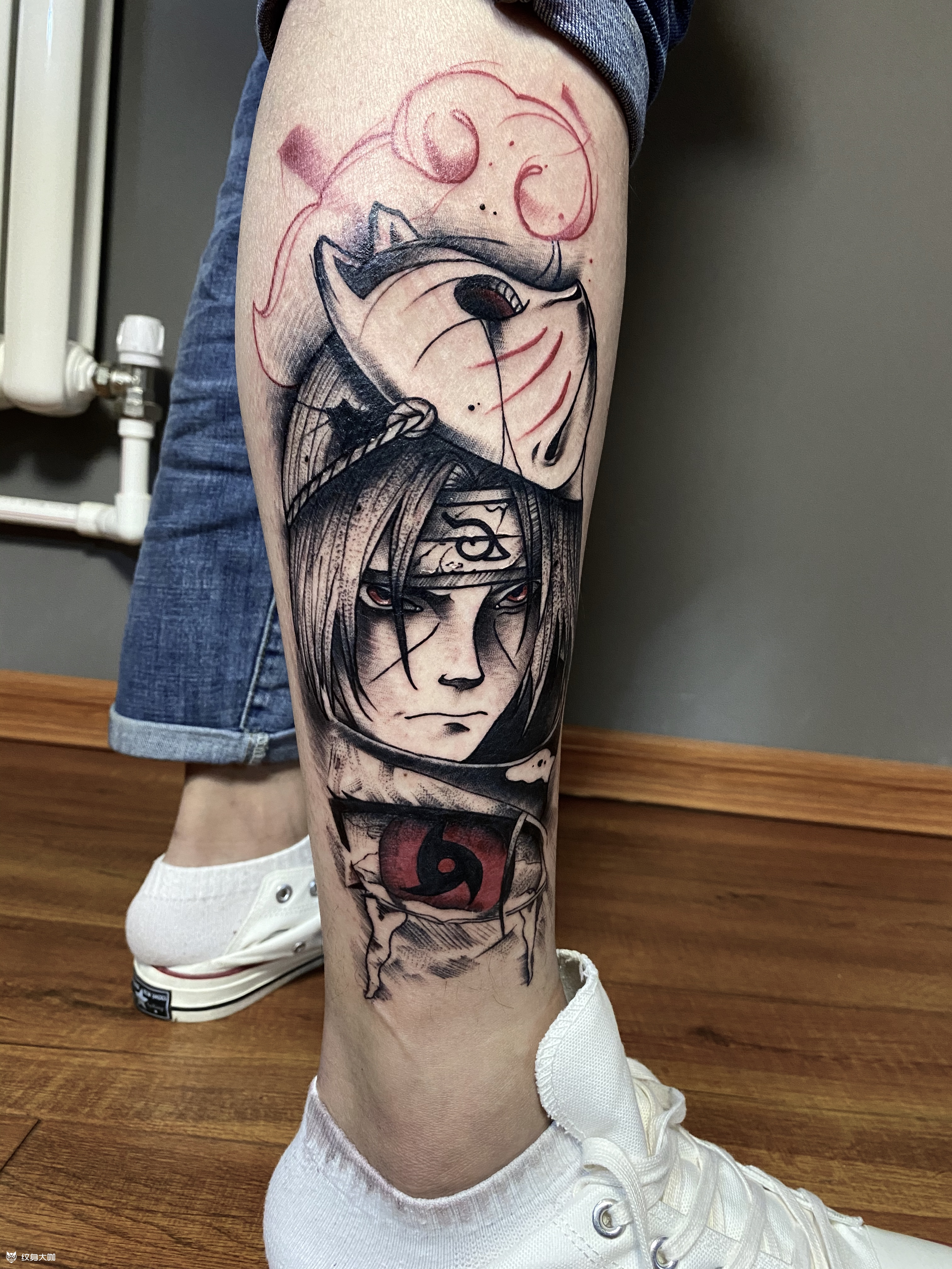 鼬_纹身图案手稿图片_97的纹身作品集