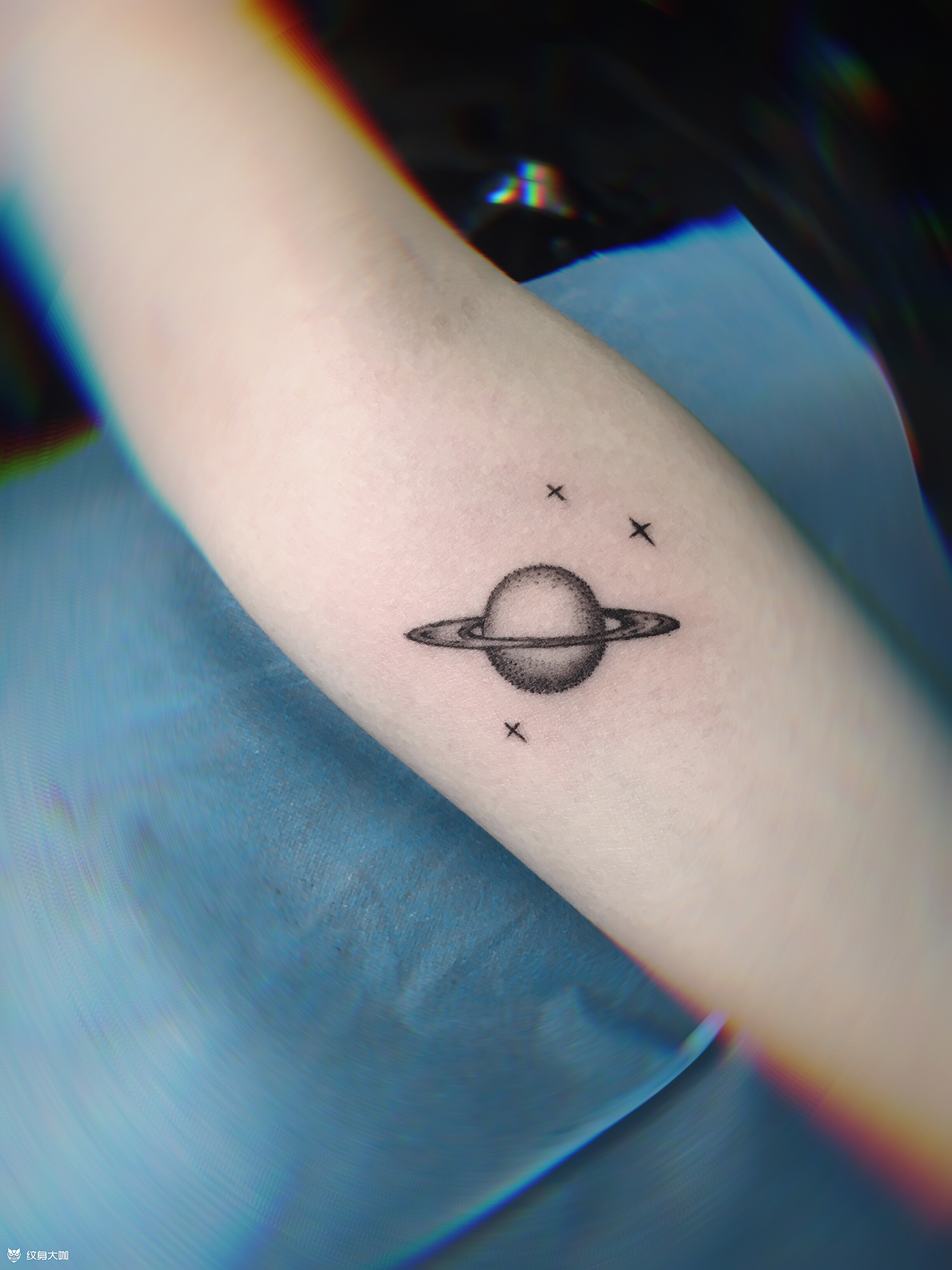 小星球_纹身图案手稿图片_l y n x a k 07的纹身作品集