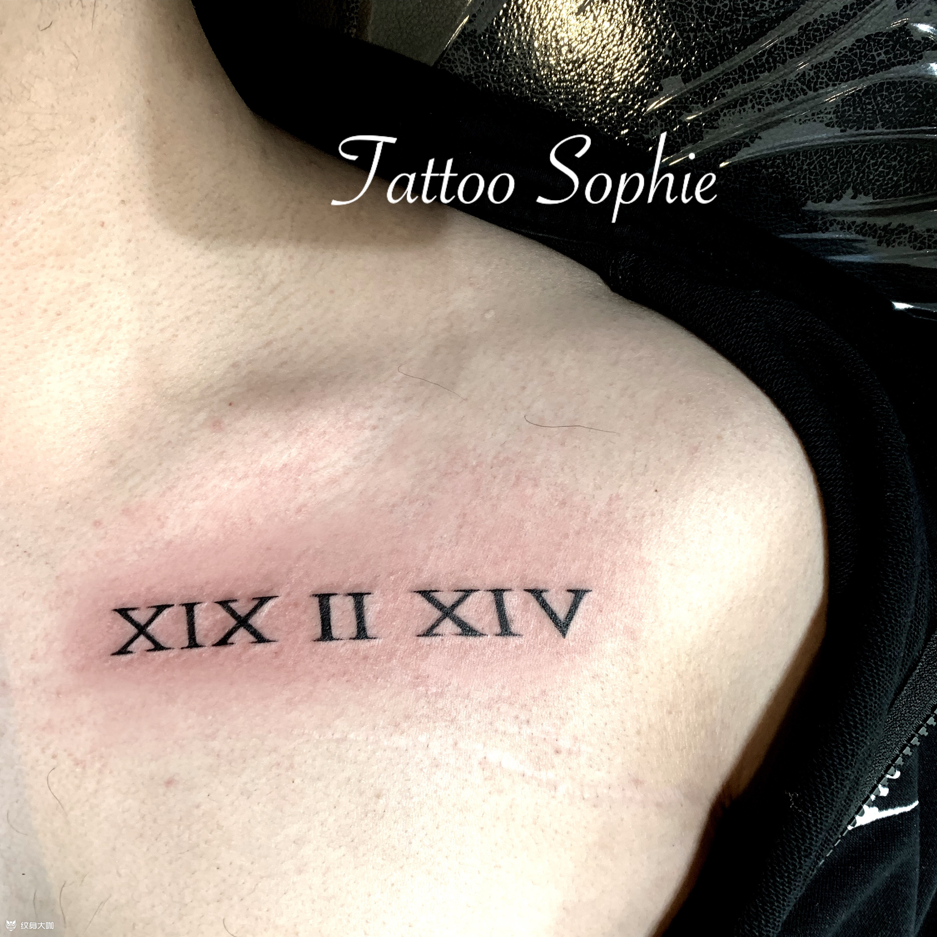 阿拉伯数字_纹身图案手稿图片_c c的纹身作品集