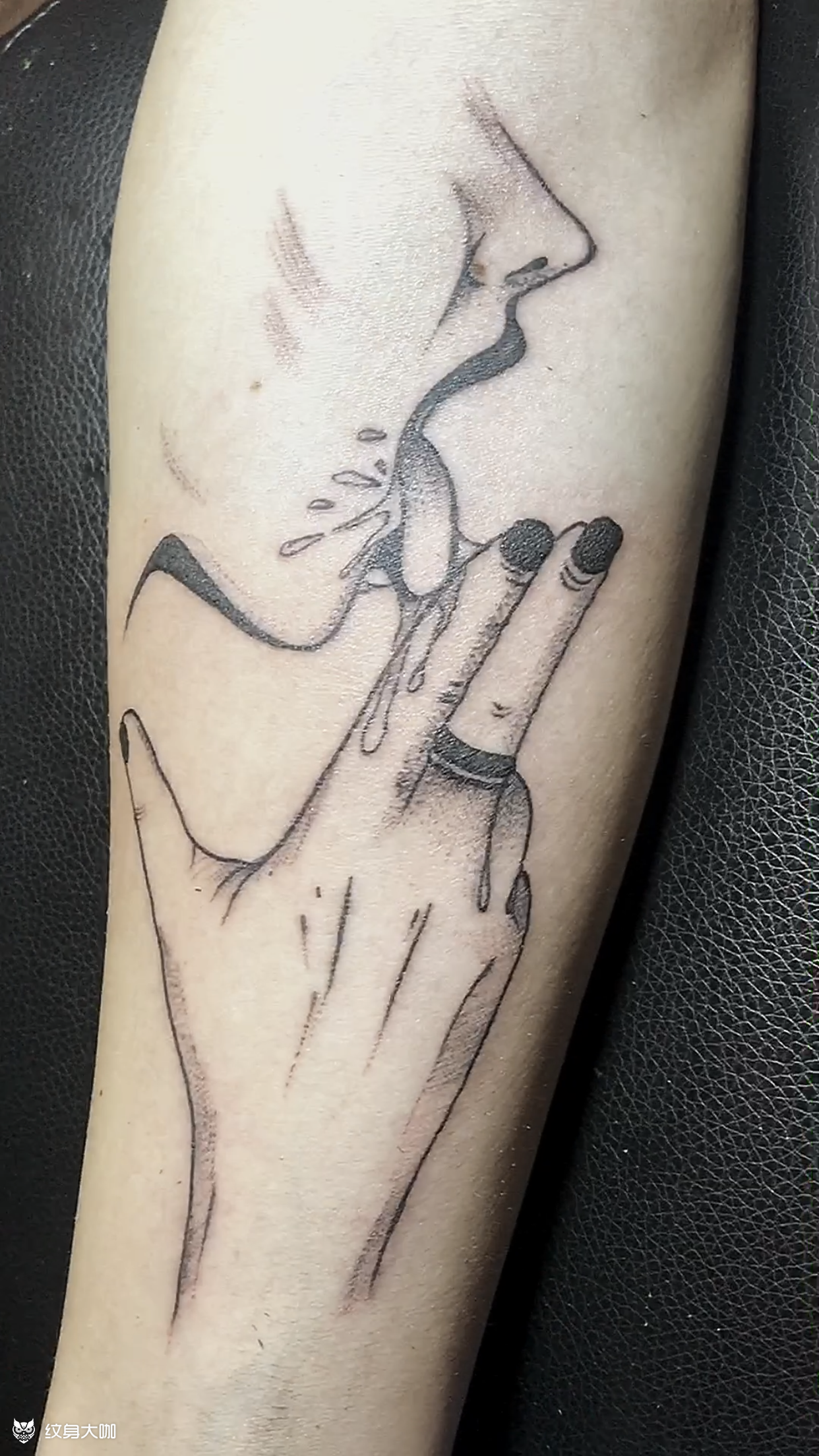 污_纹身图案手稿图片_一介纹氓的纹身作品集