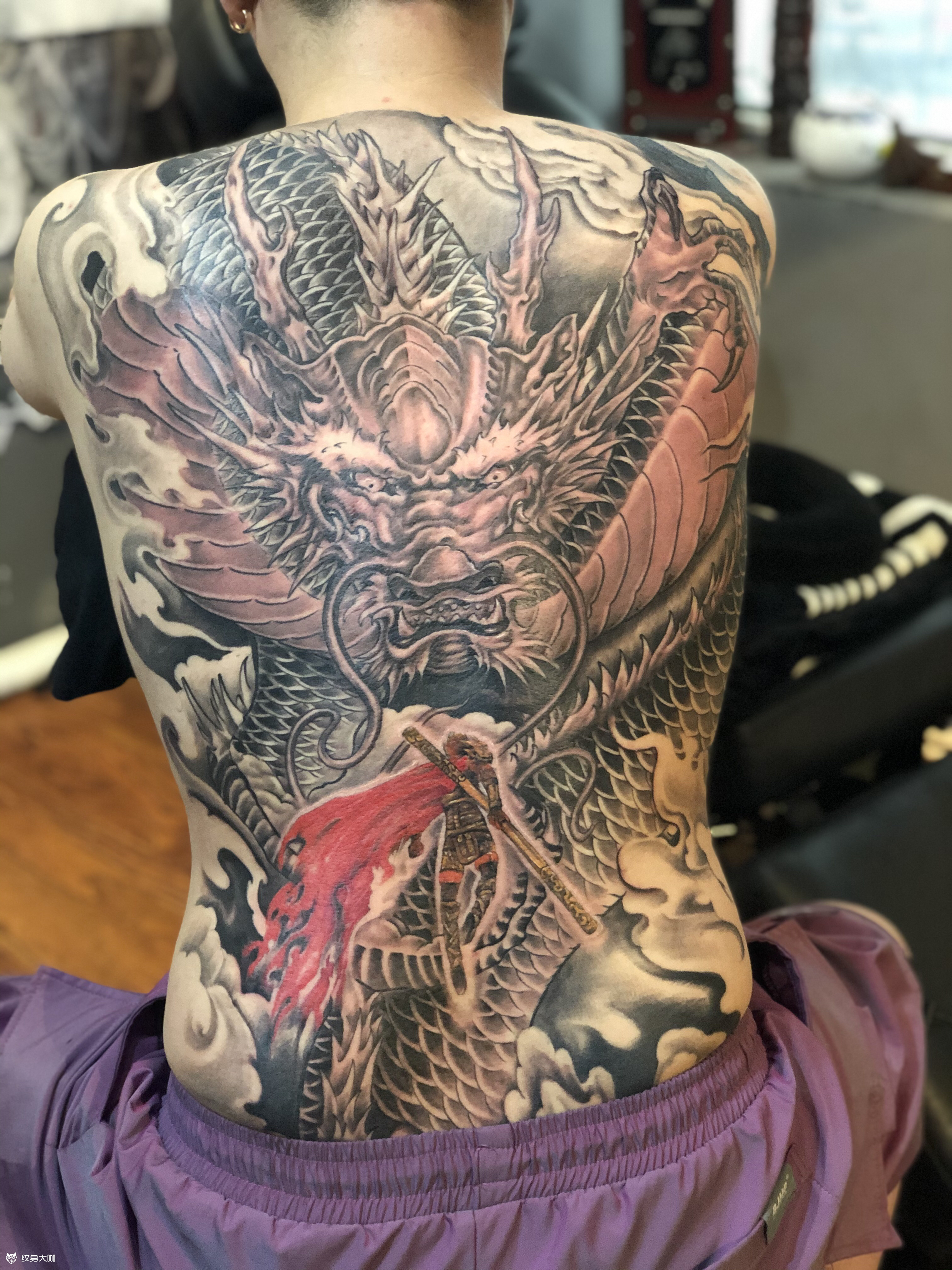 大威天龙93_纹身图案手稿图片_针鬼掌门人的纹身作品集