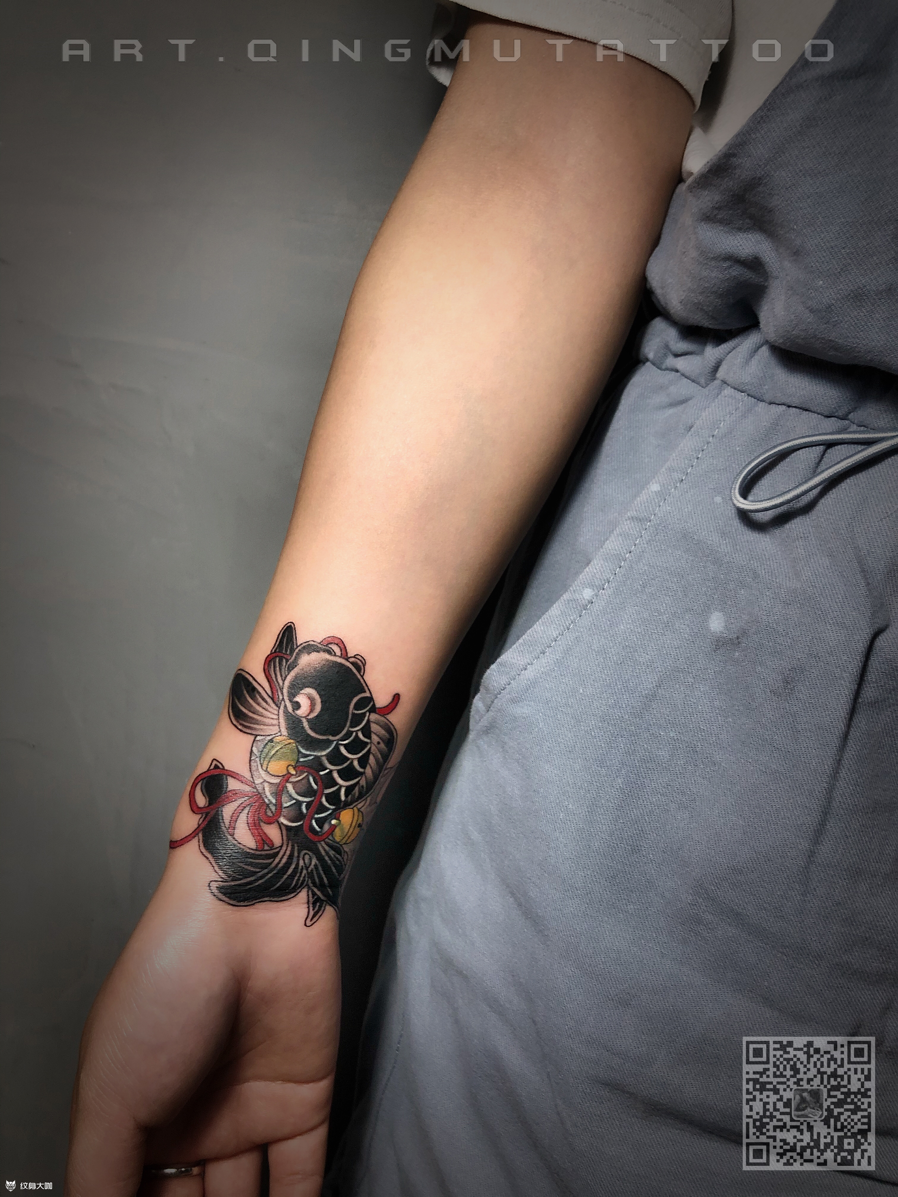 日式遮盖旧纹身