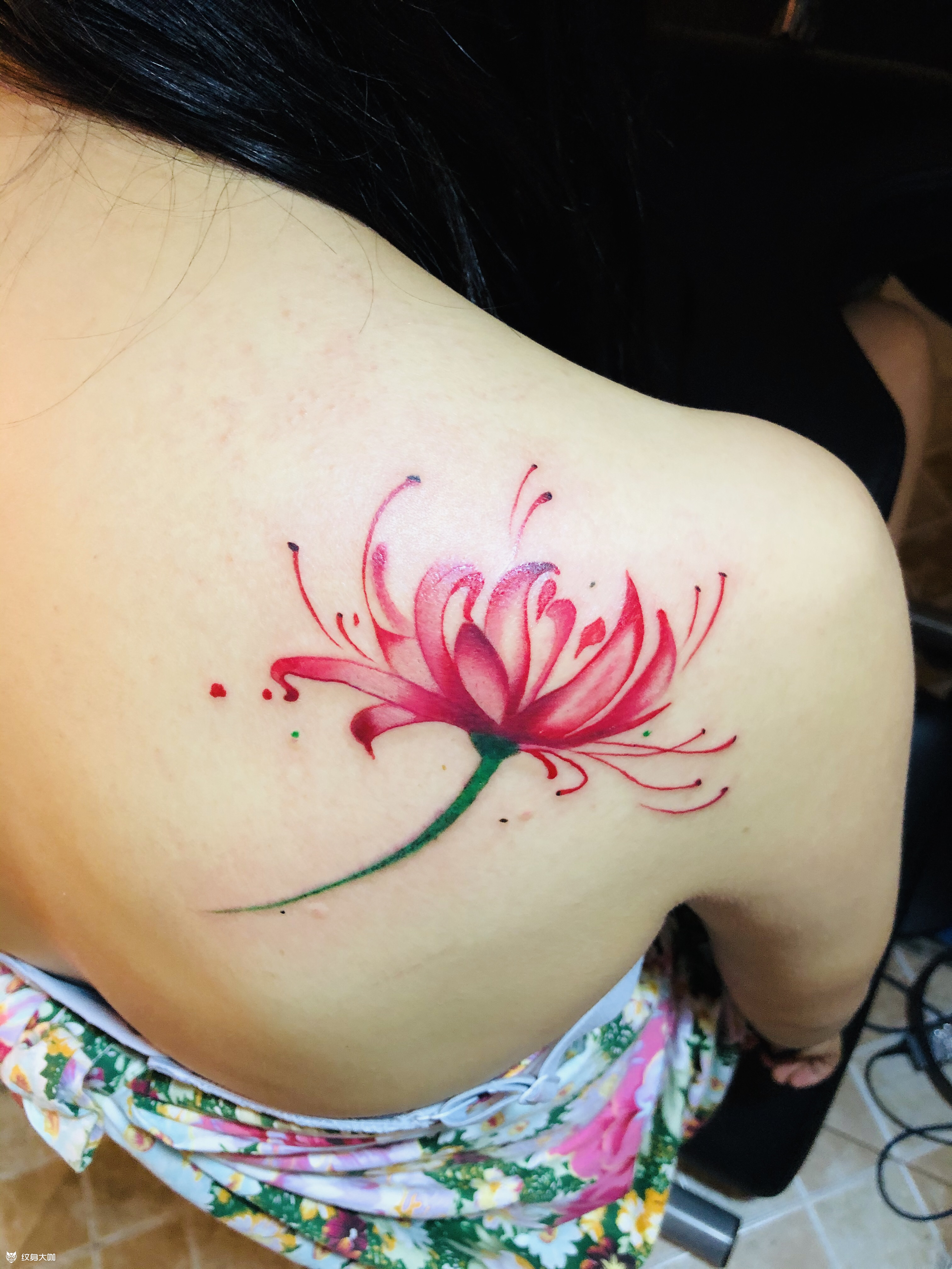 广元纹身彼岸花