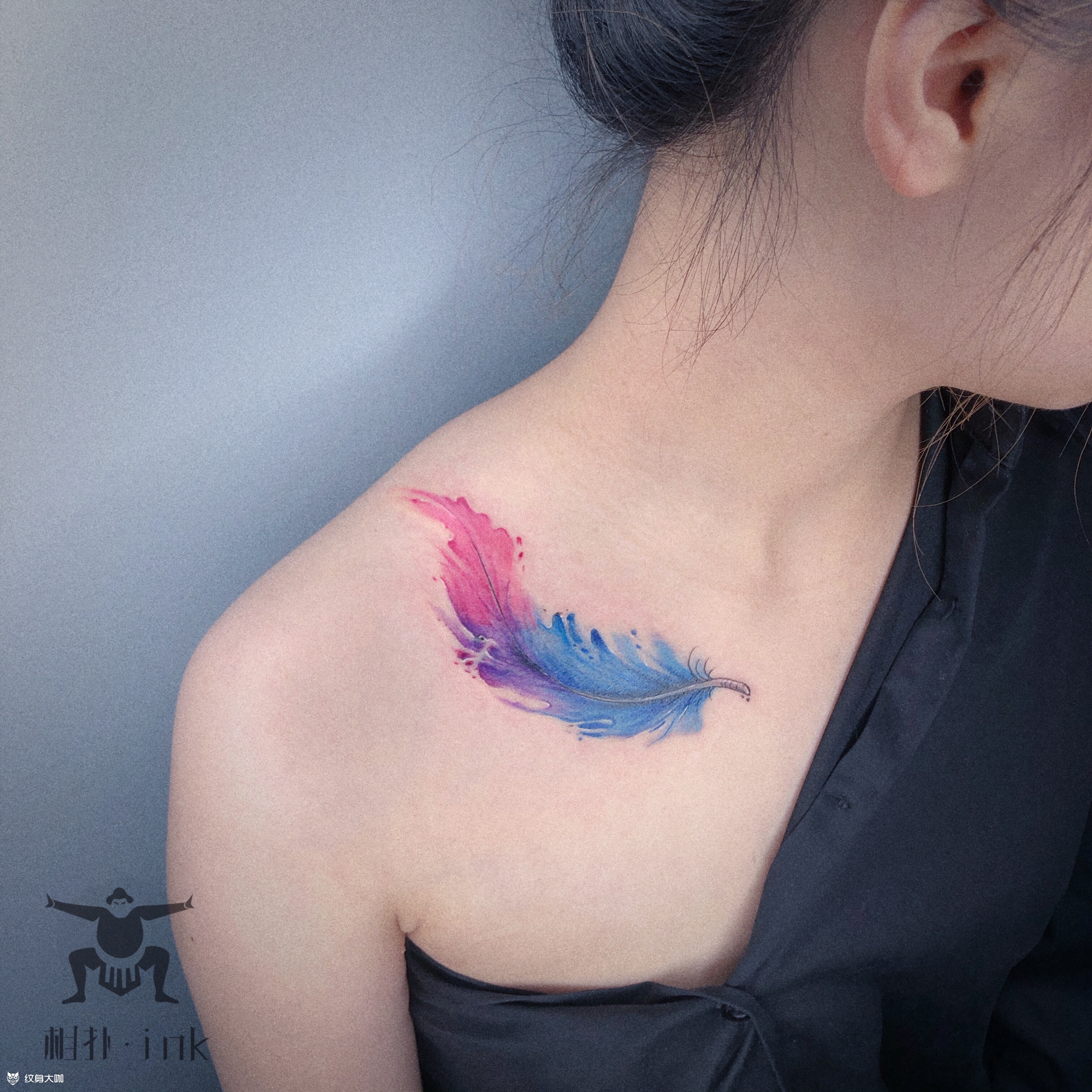 纹身图案手稿图片_圆镹的纹身作品集