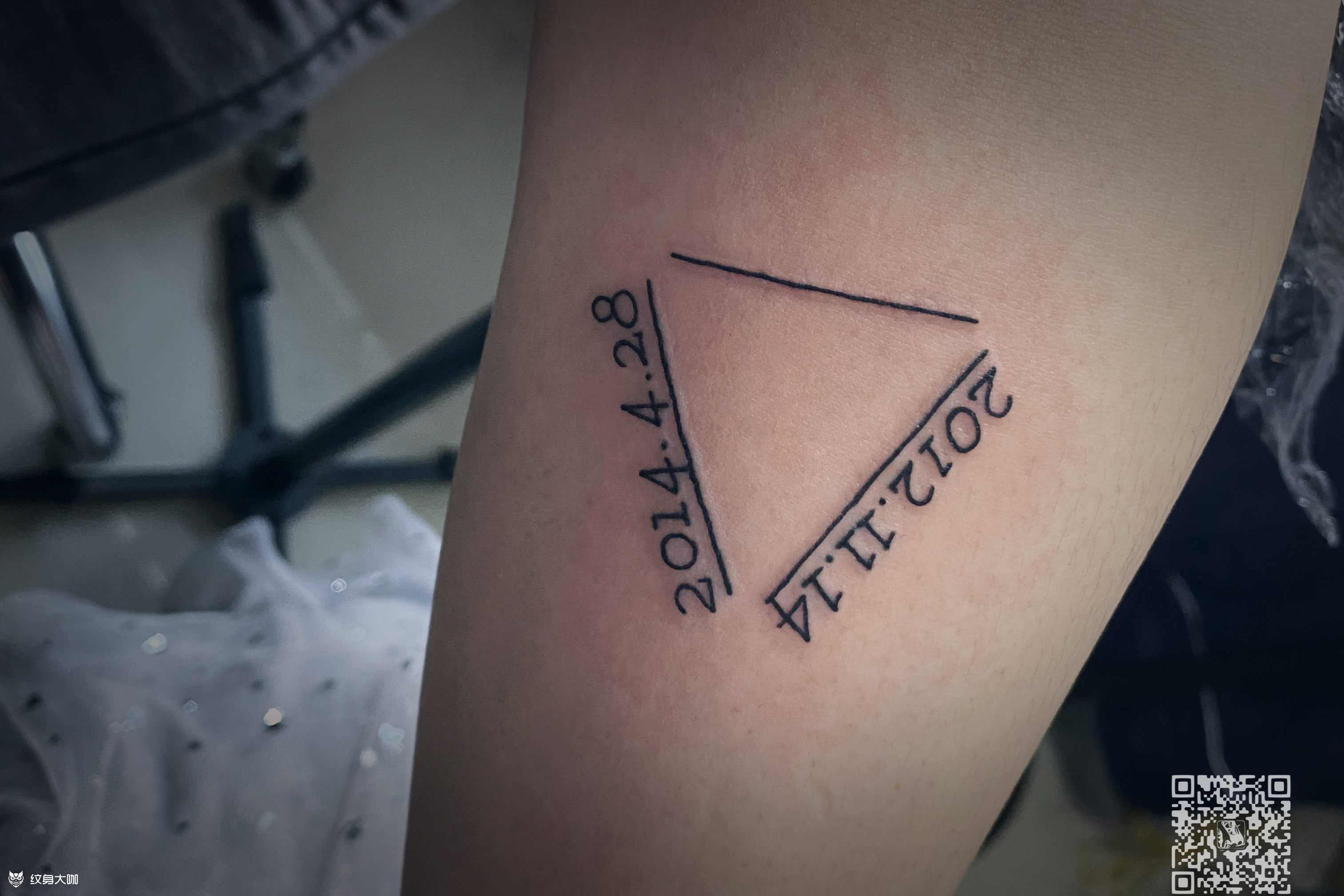 三角纹身图案的含义图片