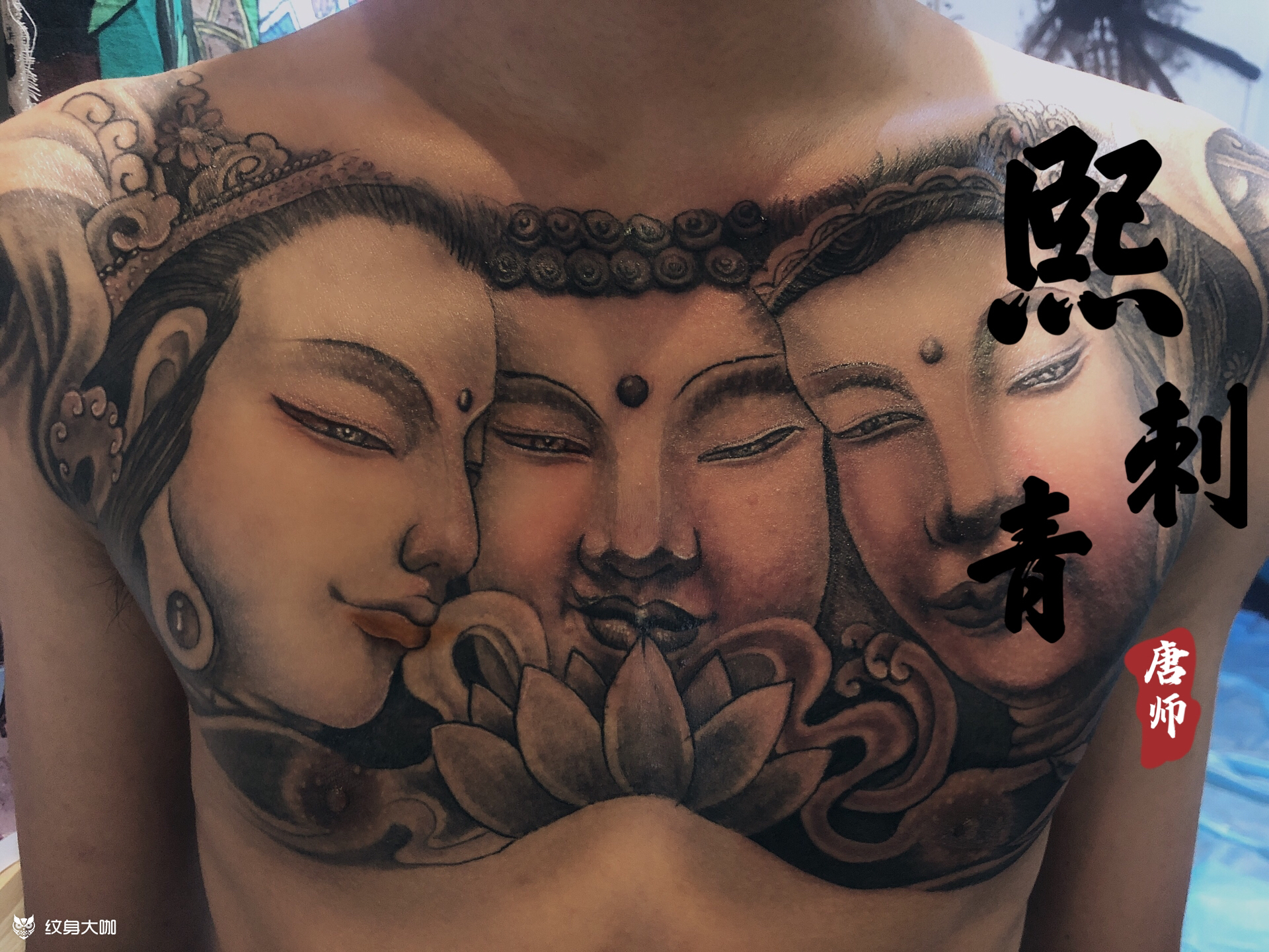 泰国掩面佛纹身注意图片