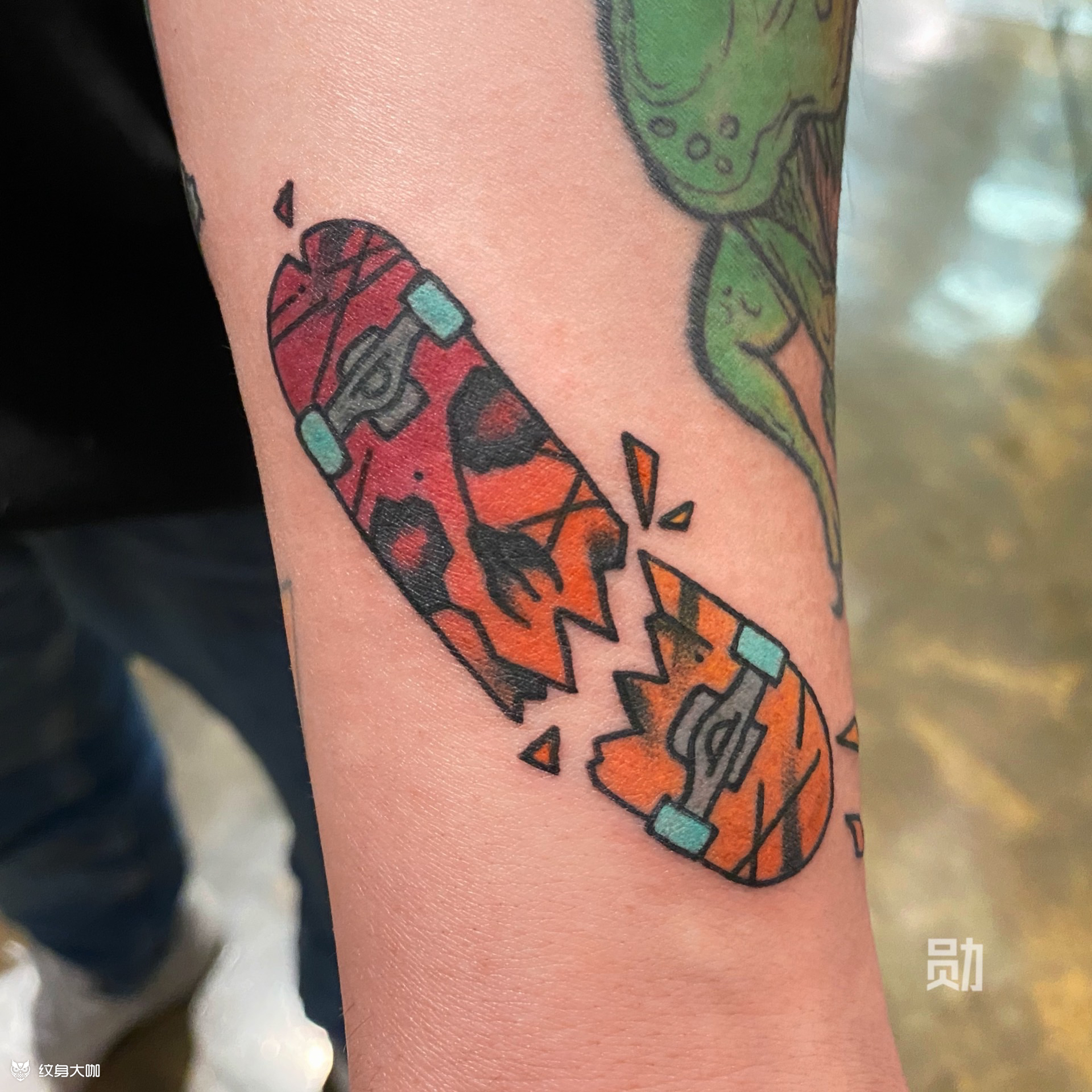 oldschool骷髅滑板