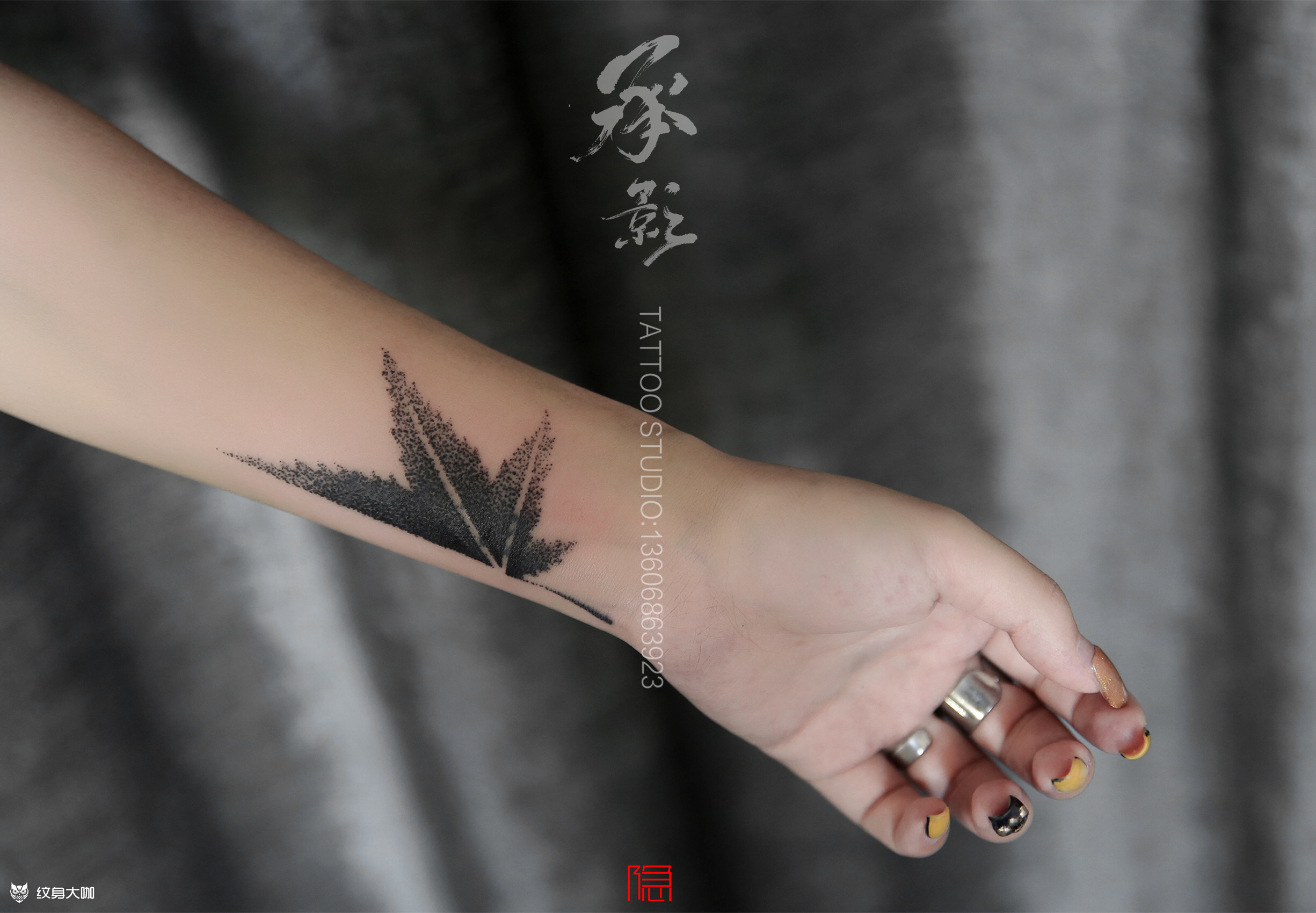 遮盖旧纹身_纹身图案手稿图片_重庆承影的纹身作品集