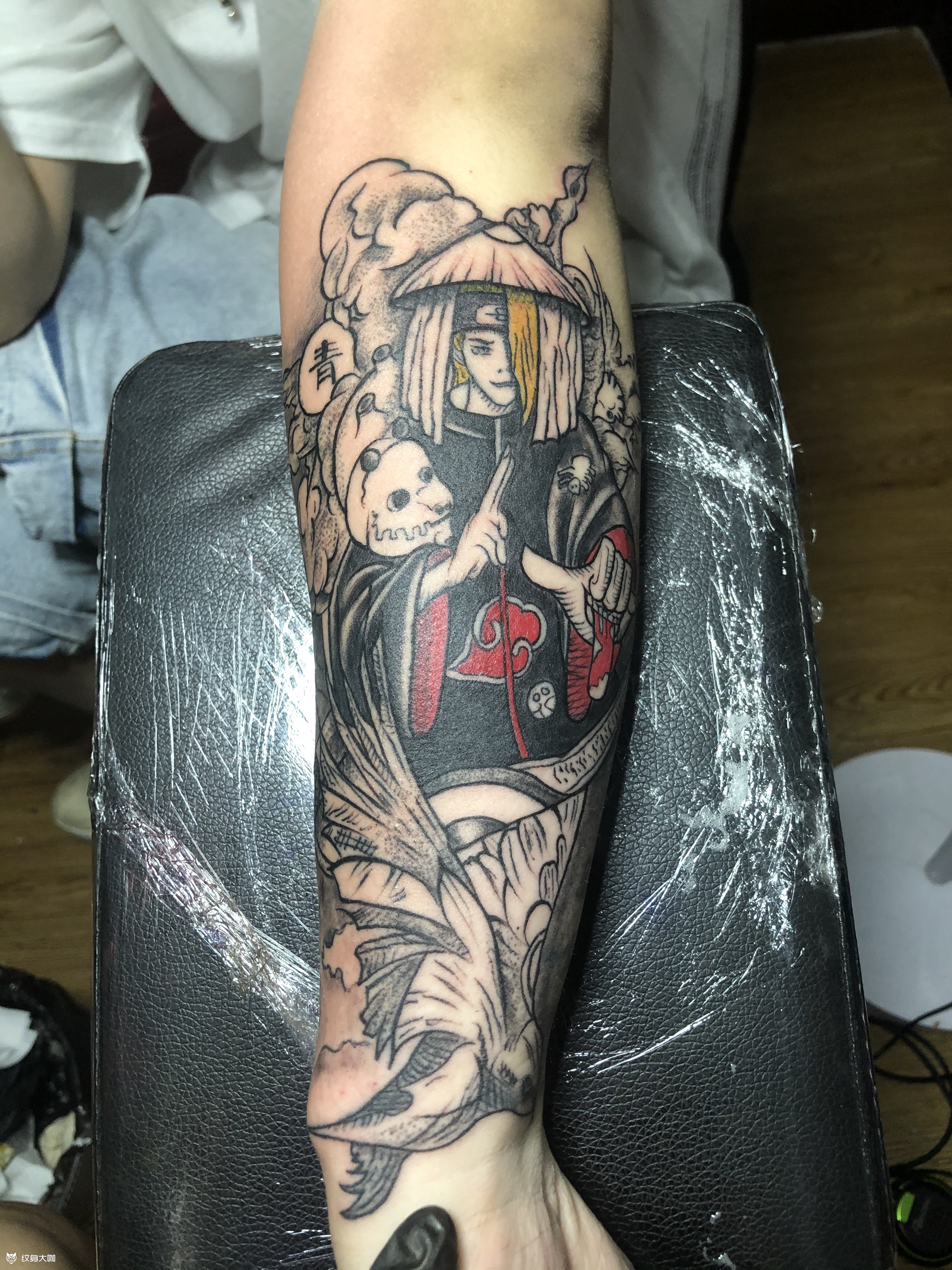 迪达拉_纹身图案手稿图片_9799(兔爷)的纹身作品集