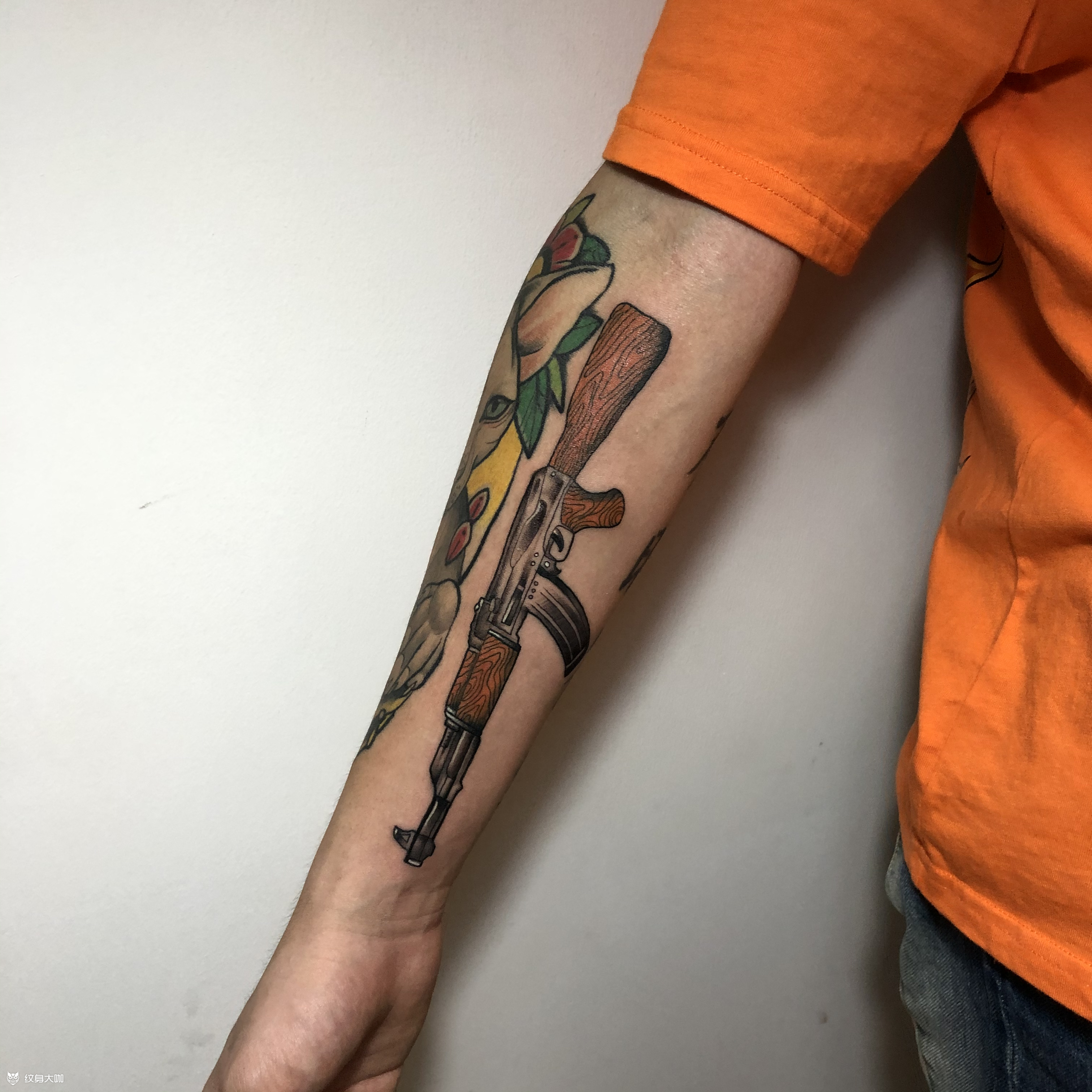 ak_纹身图案手稿图片_李耀龙的纹身作品集