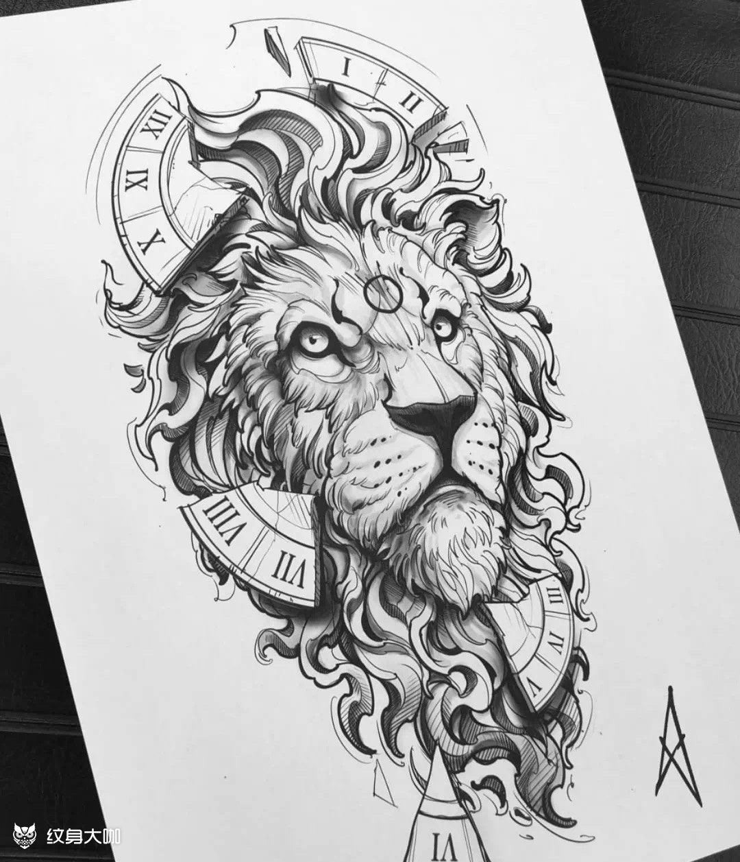 欧美手稿_纹身吧社区 - 纹身大咖