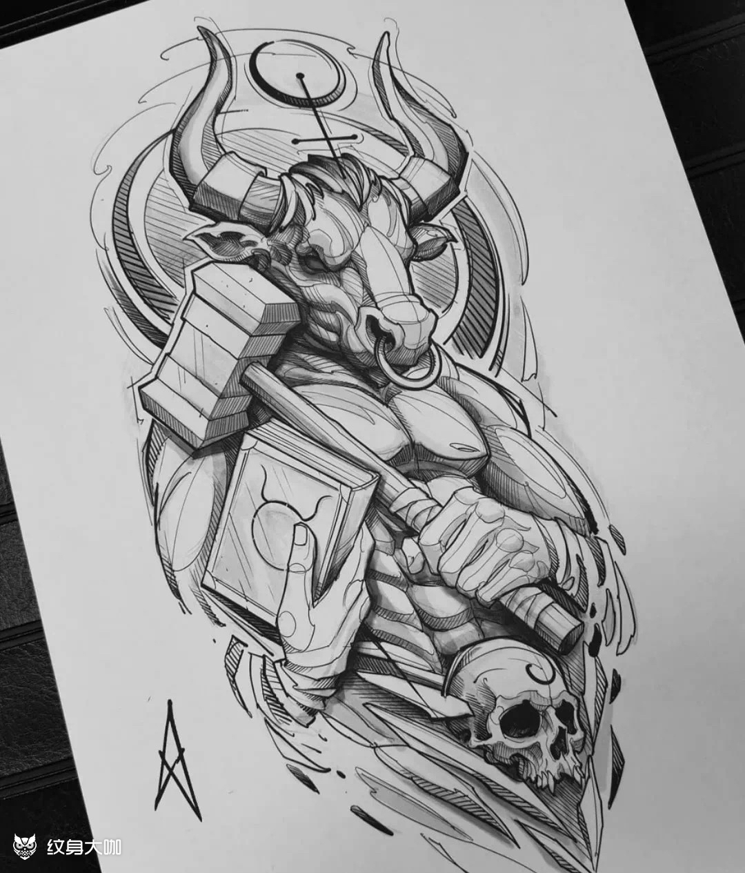 欧美手稿_纹身吧社区 - 纹身大咖