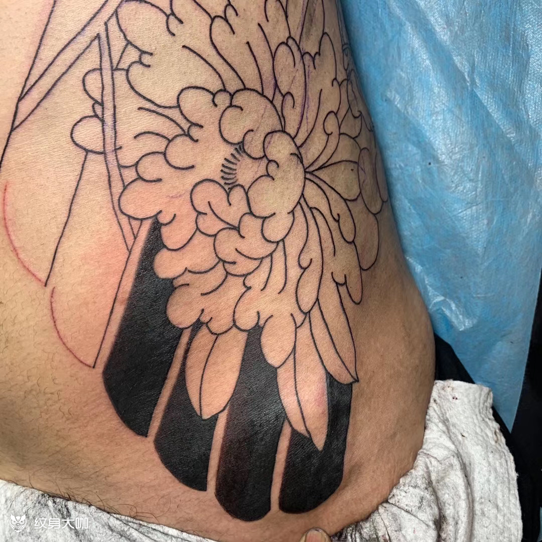 开衫,雷神_纹身图案手稿图片_陈祚的纹身作品集