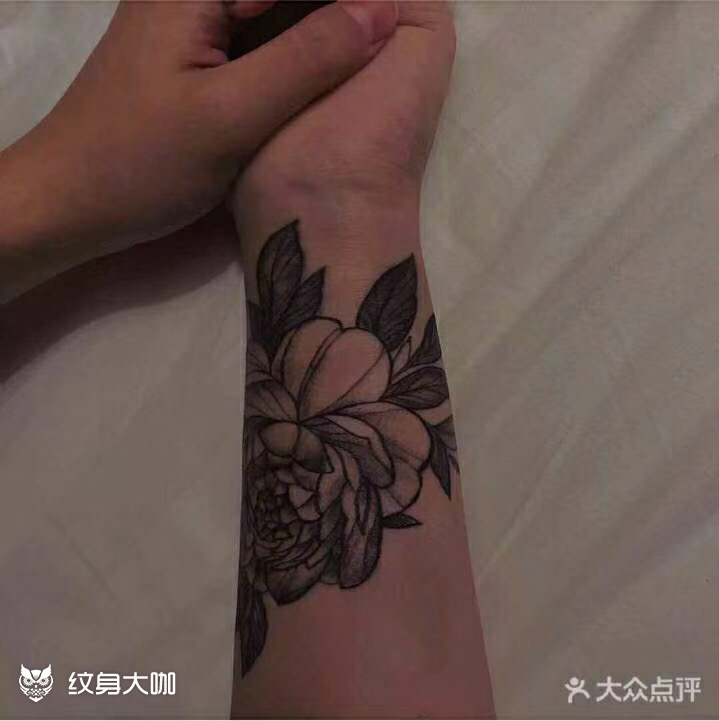 手腕盖图_纹身图案手稿图片_出走鸵鸟君的纹身作品集
