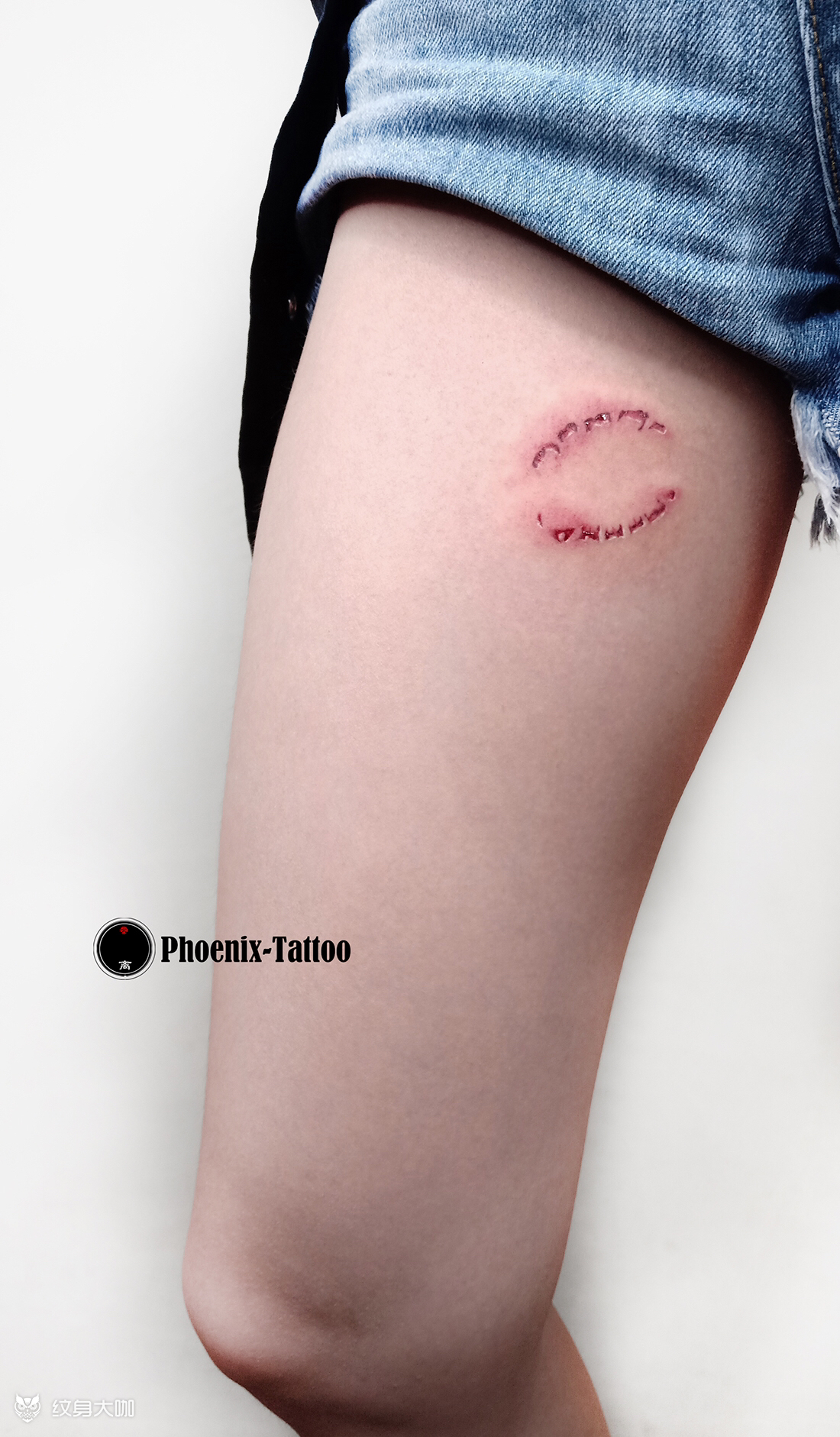 牙印_纹身图案手稿图片_骨头的纹身作品集