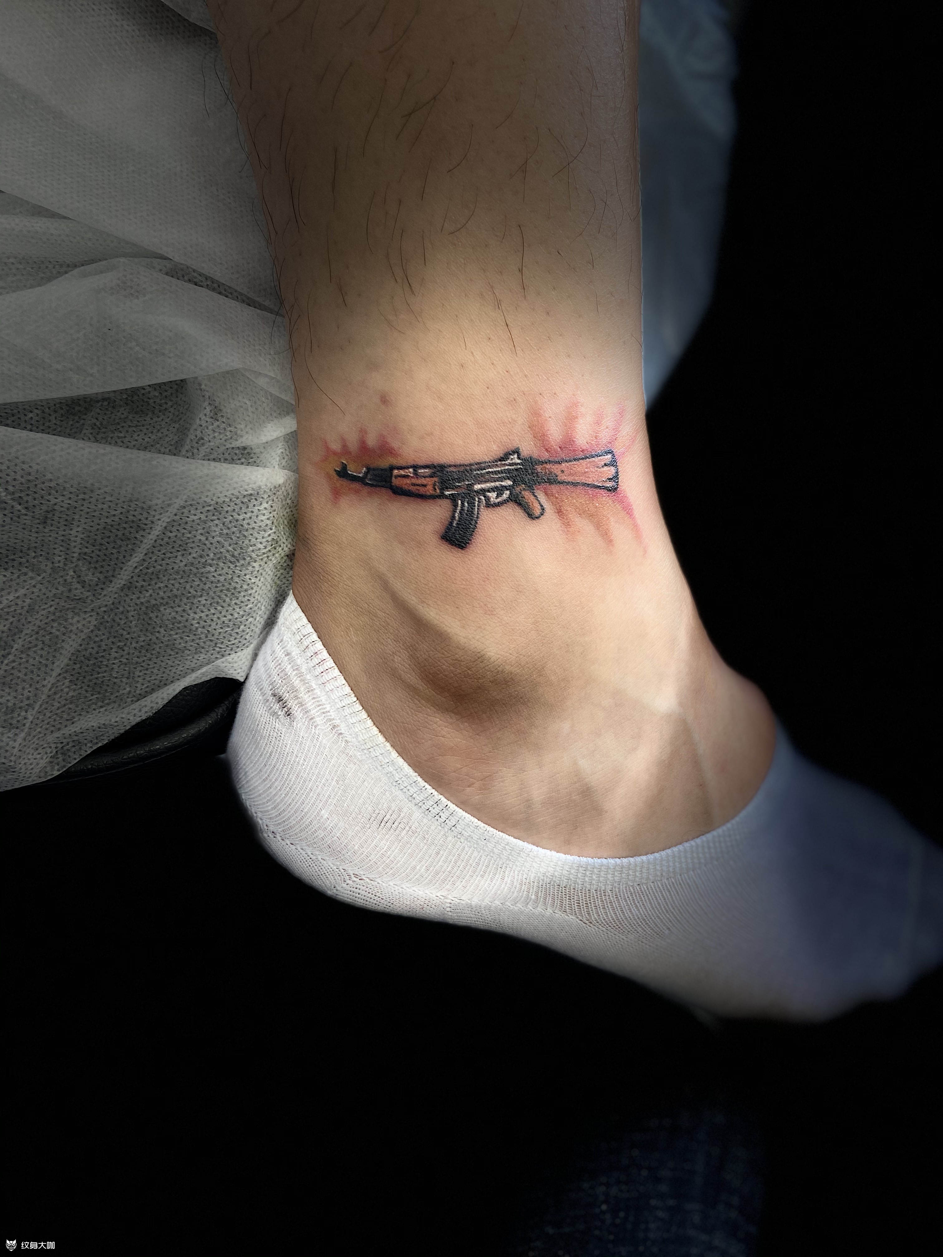 ak遮盖英文_纹身图案手稿图片_胡广的纹身作品集