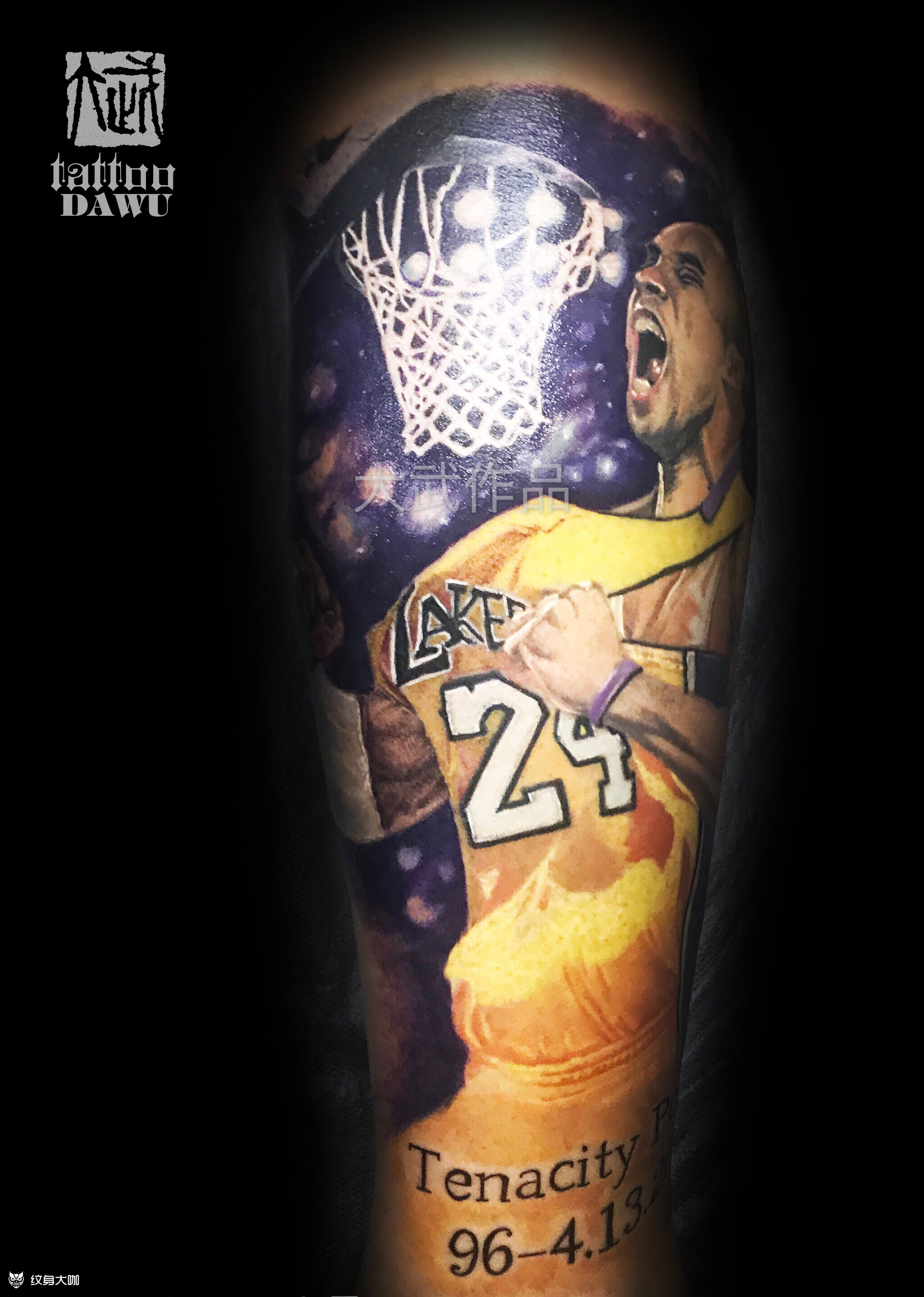 NBA纹身标志图案图片