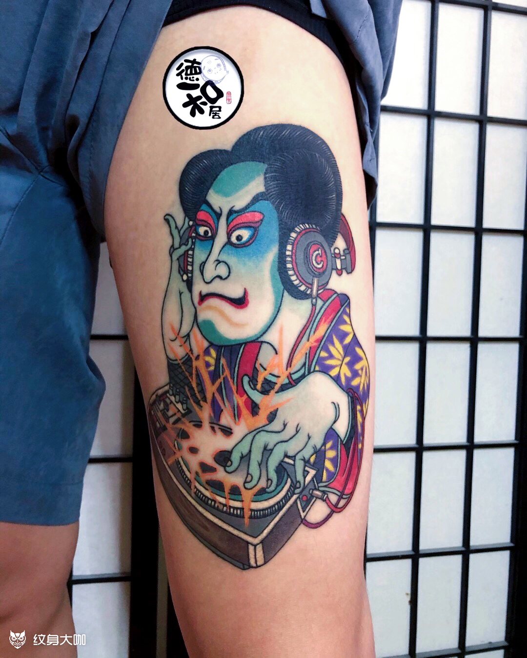 恢复后_纹身图案手稿图片_雕元的纹身作品集