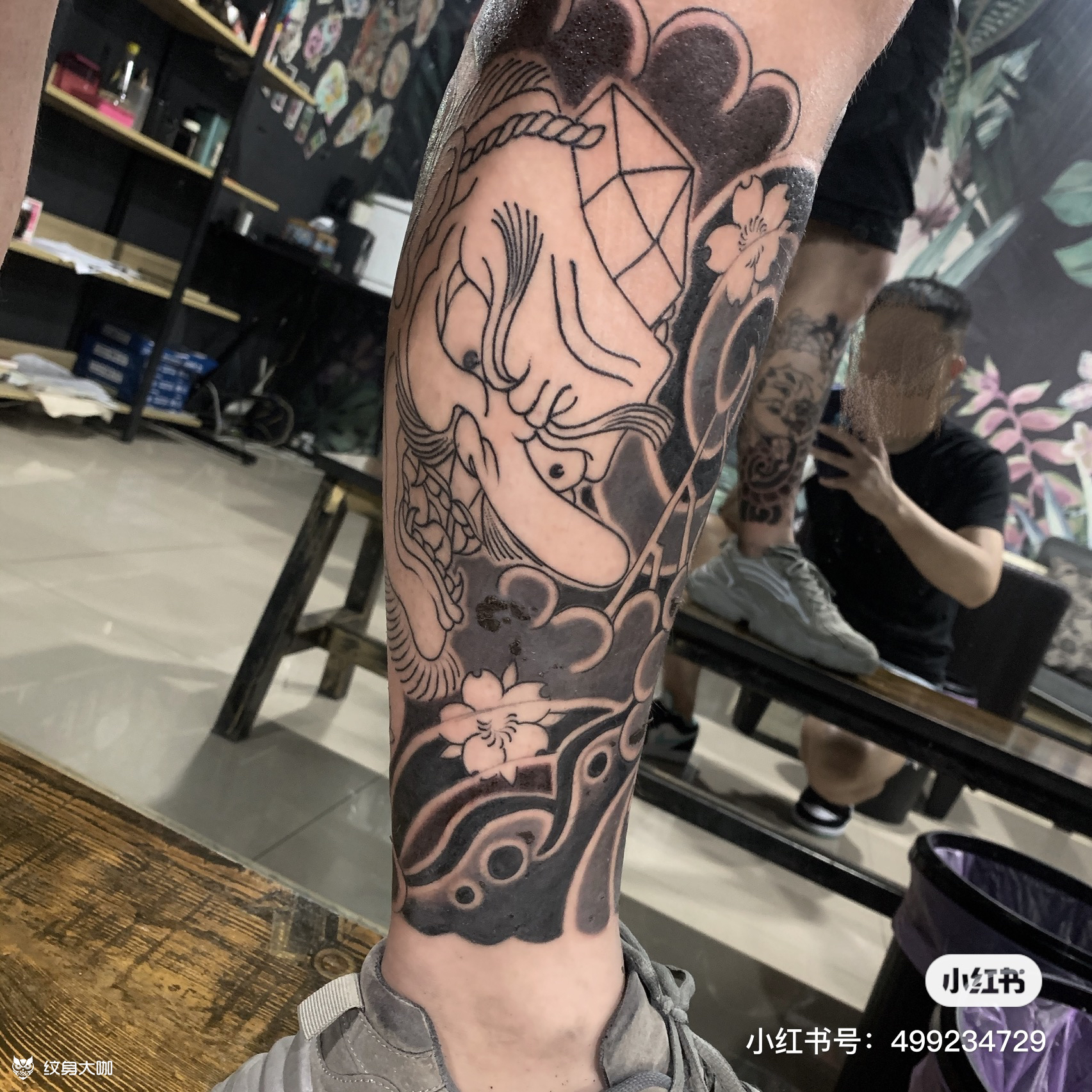 日式老传统包小腿