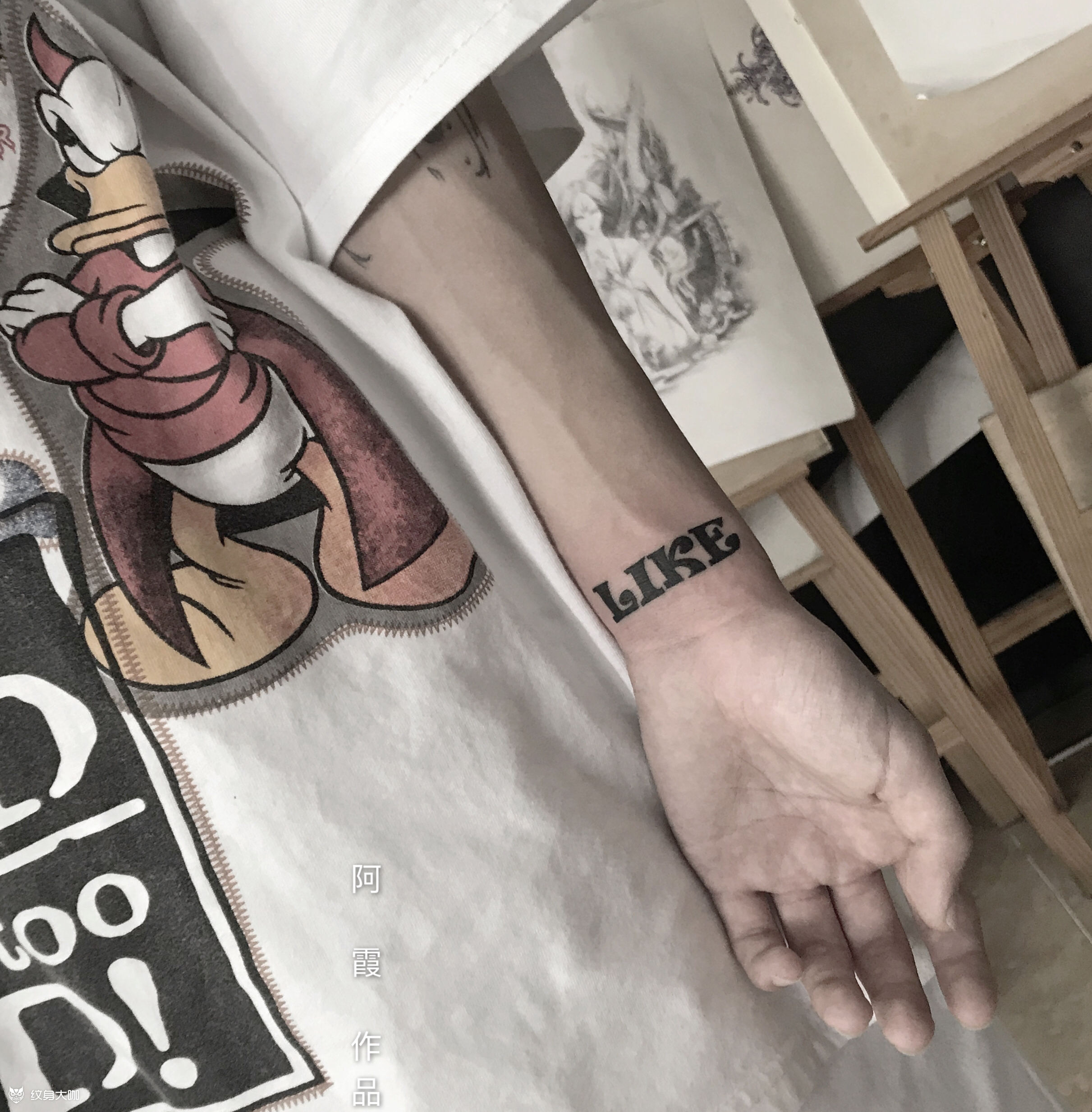 英文名_纹身图案手稿图片_阿霞的纹身作品集