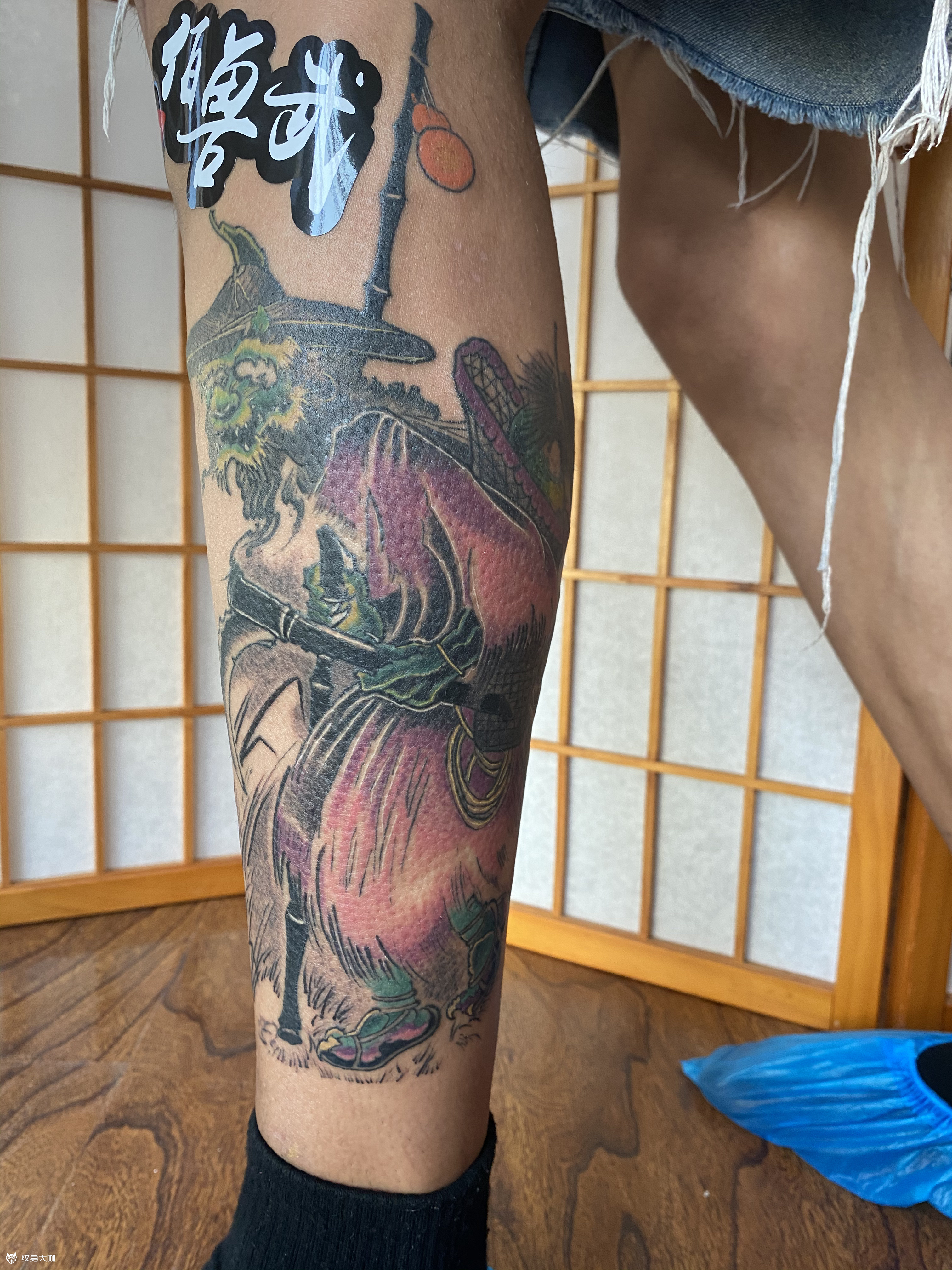 河童_纹身图案手稿图片_佰兽武·当康的纹身作品集