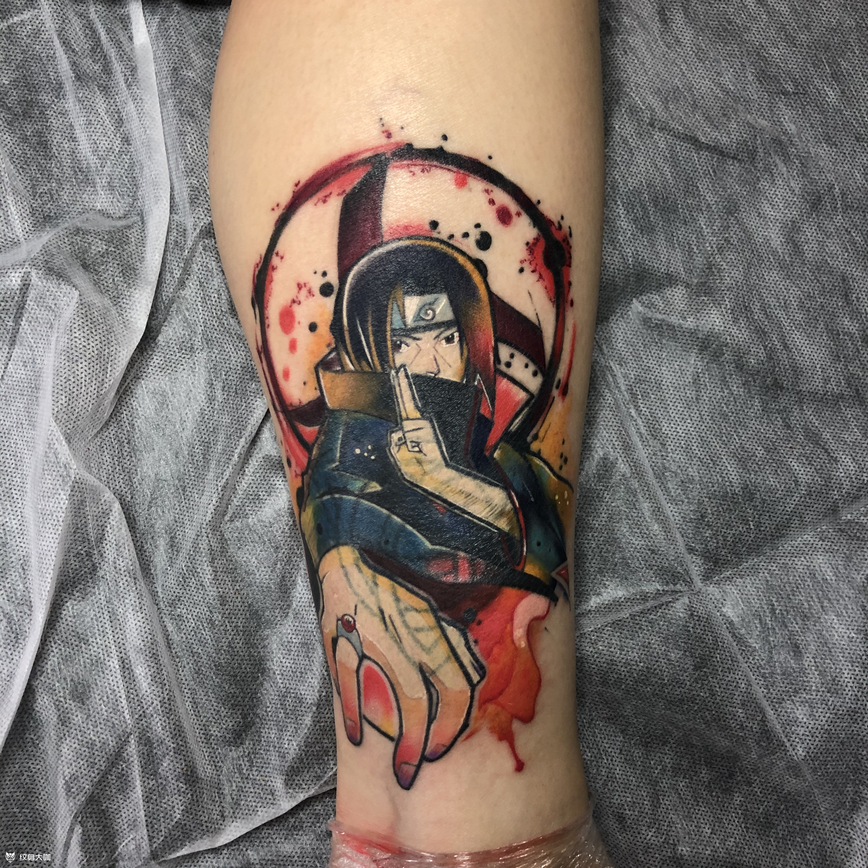 鼬_纹身图案手稿图片_啊凡的纹身作品集