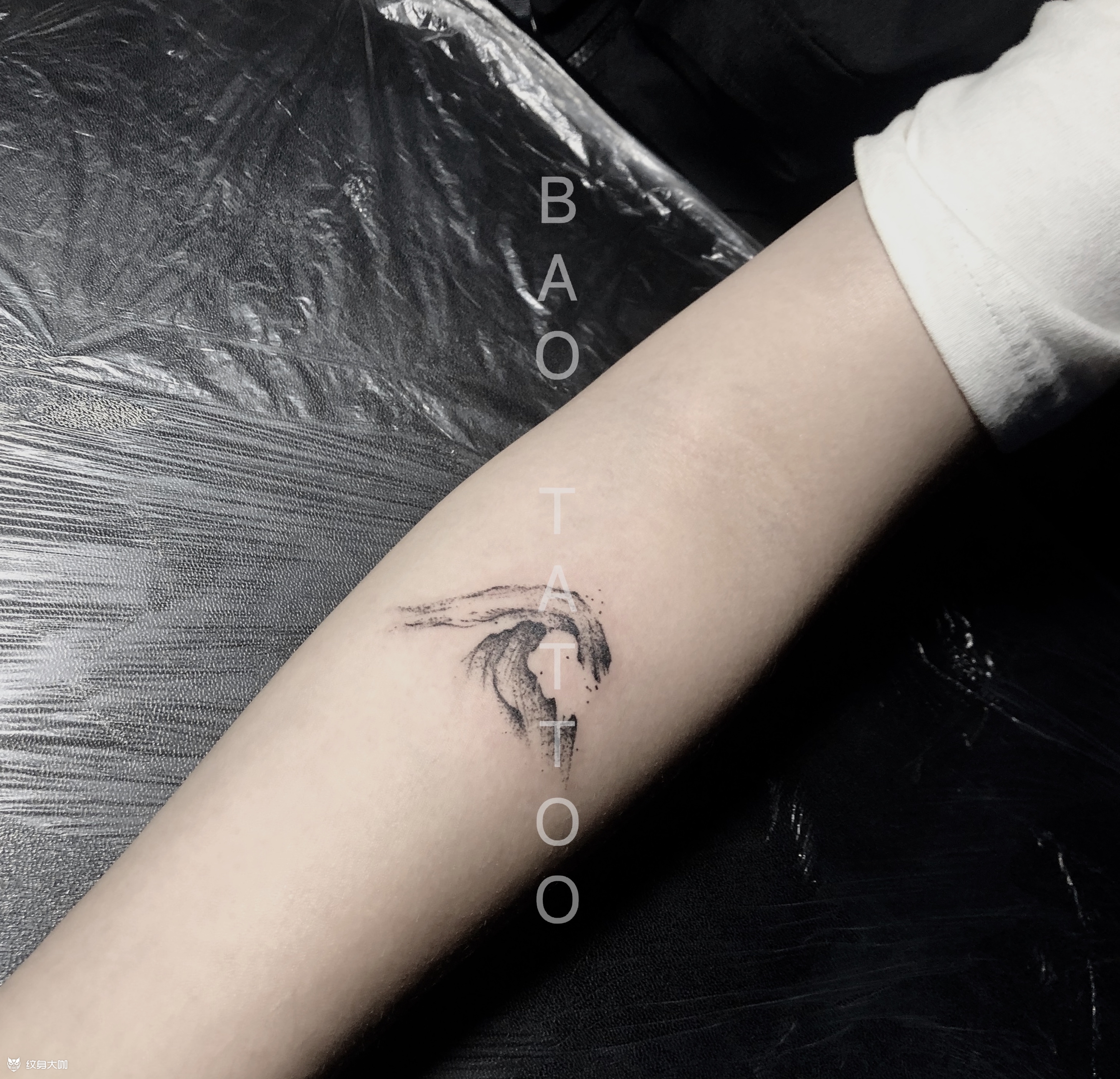 水浪98_纹身图案手稿图片_小宝的纹身作品集