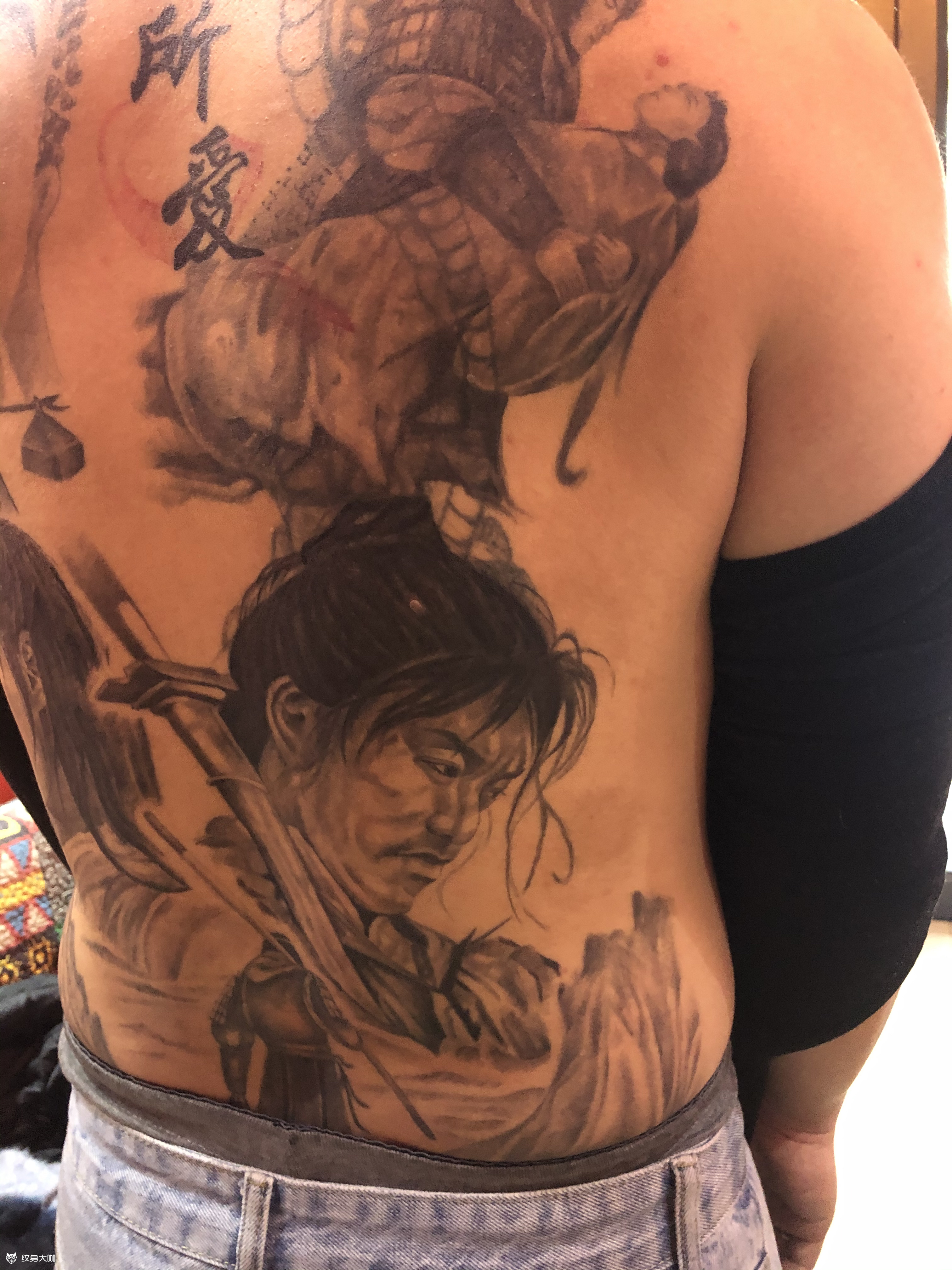 一生所爱(局部)_纹身图案手稿图片_二七的纹身作品集