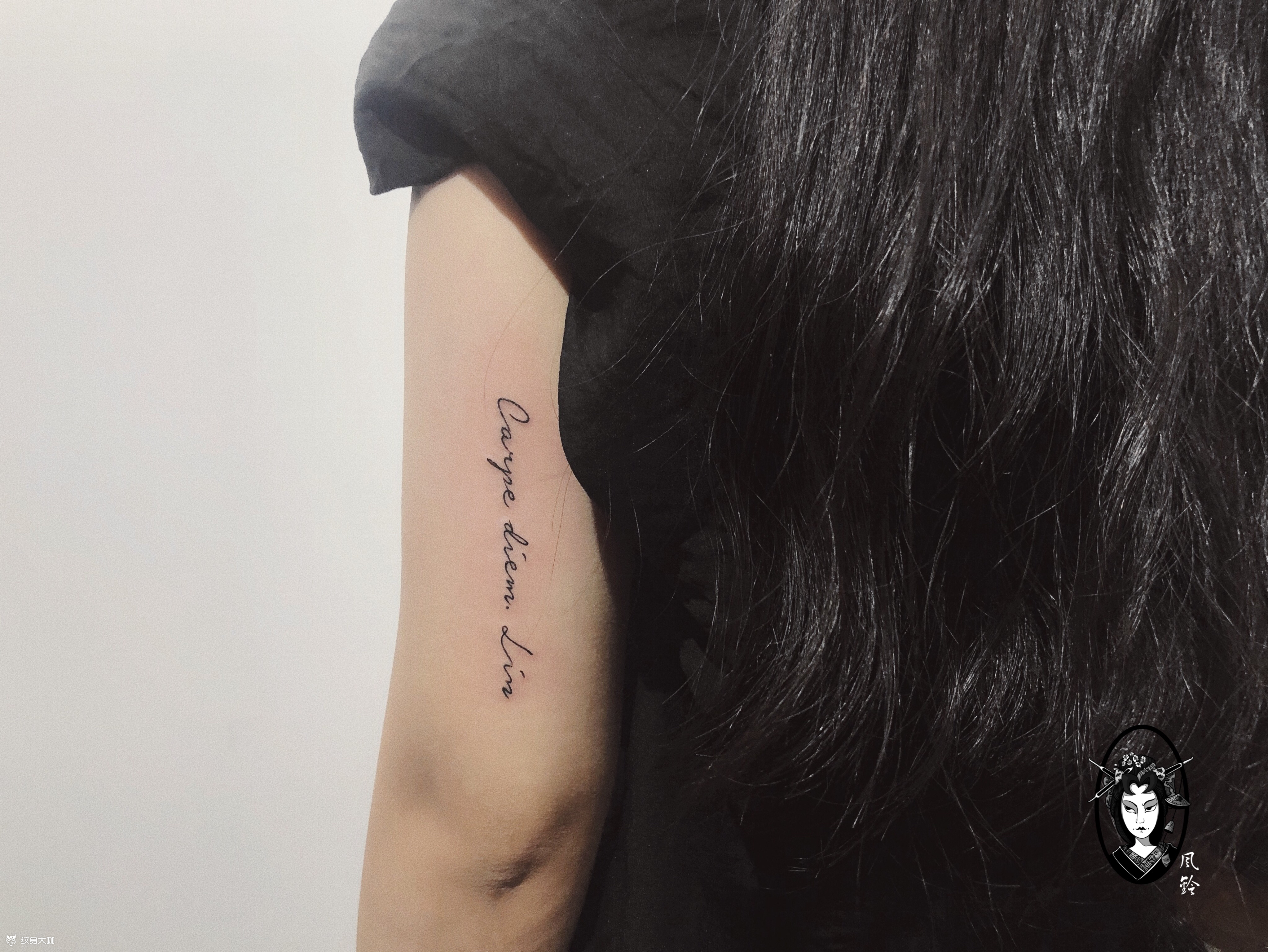 lin_纹身图案手稿图片_小依鋆的纹身作品集