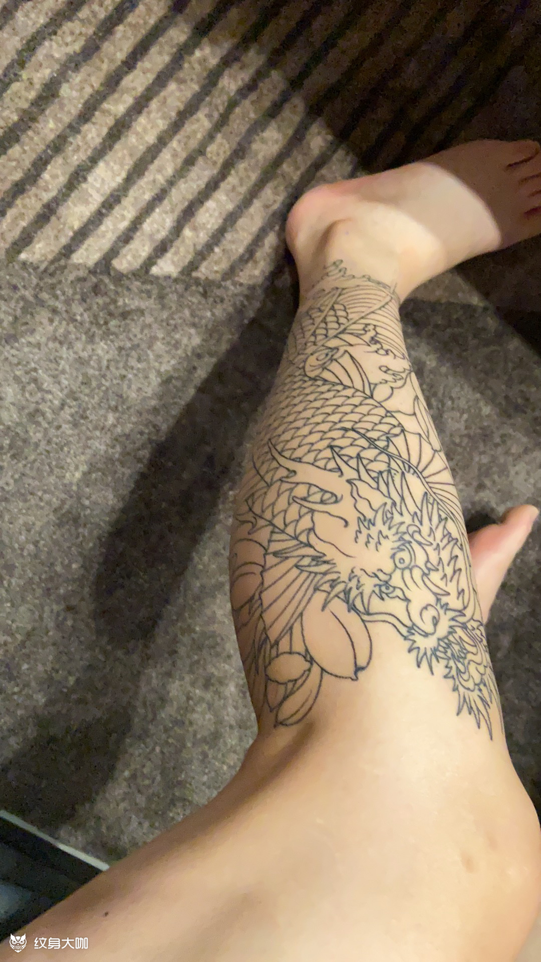 割线_纹身吧社区 - 纹身大咖