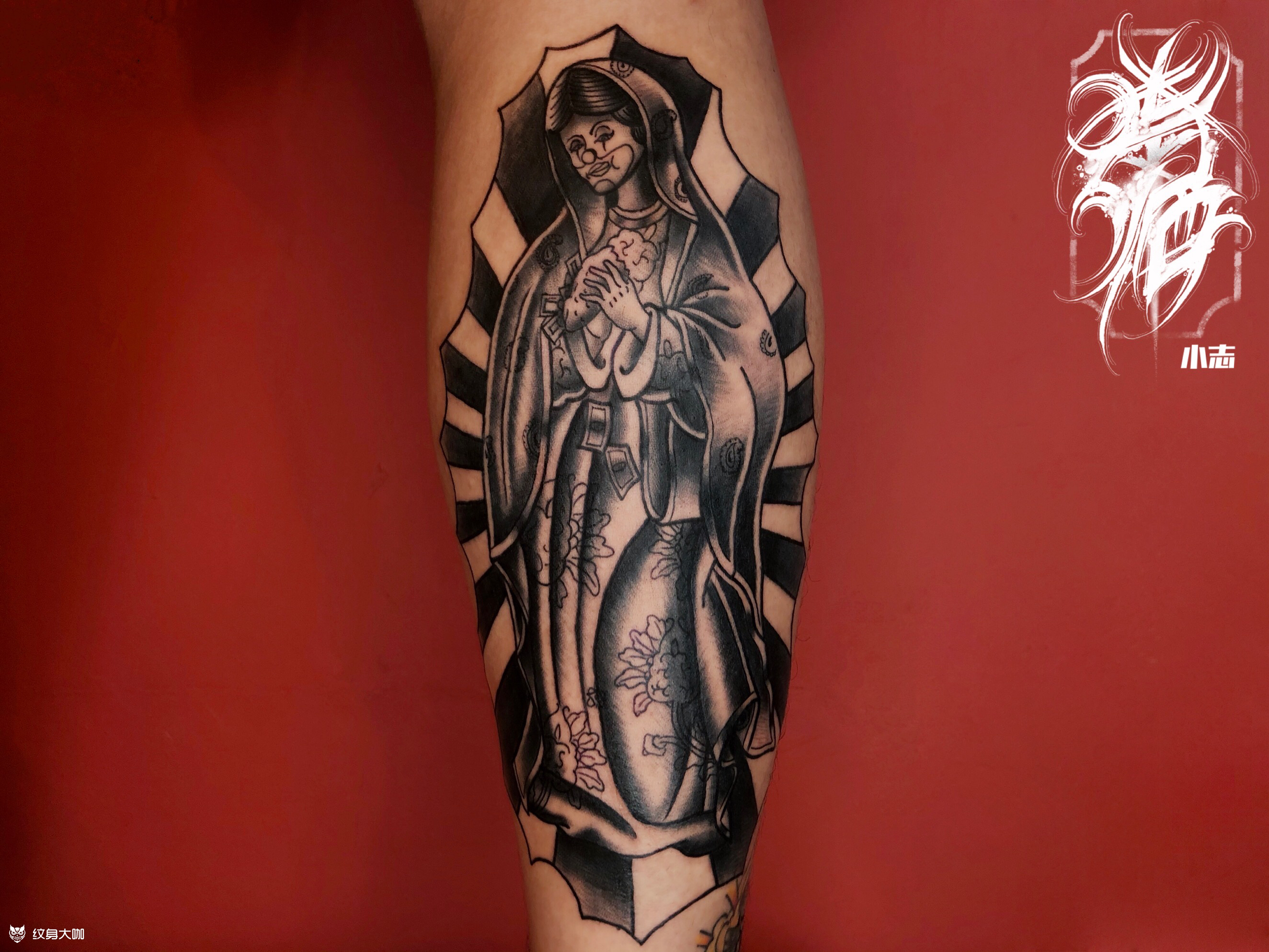 瓜达卢佩圣母纹身图片