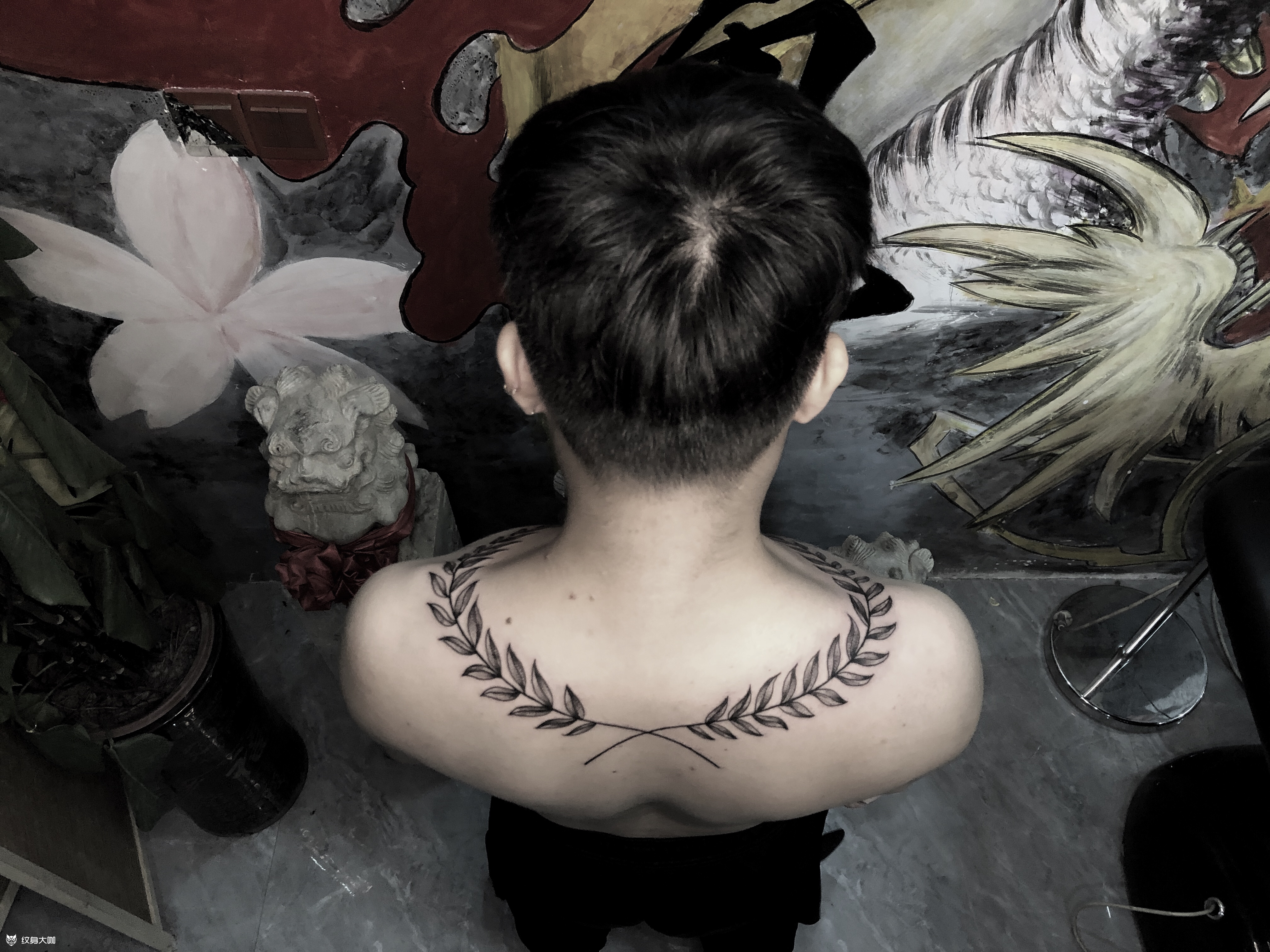 项链_纹身图案手稿图片_京鬼的纹身作品集