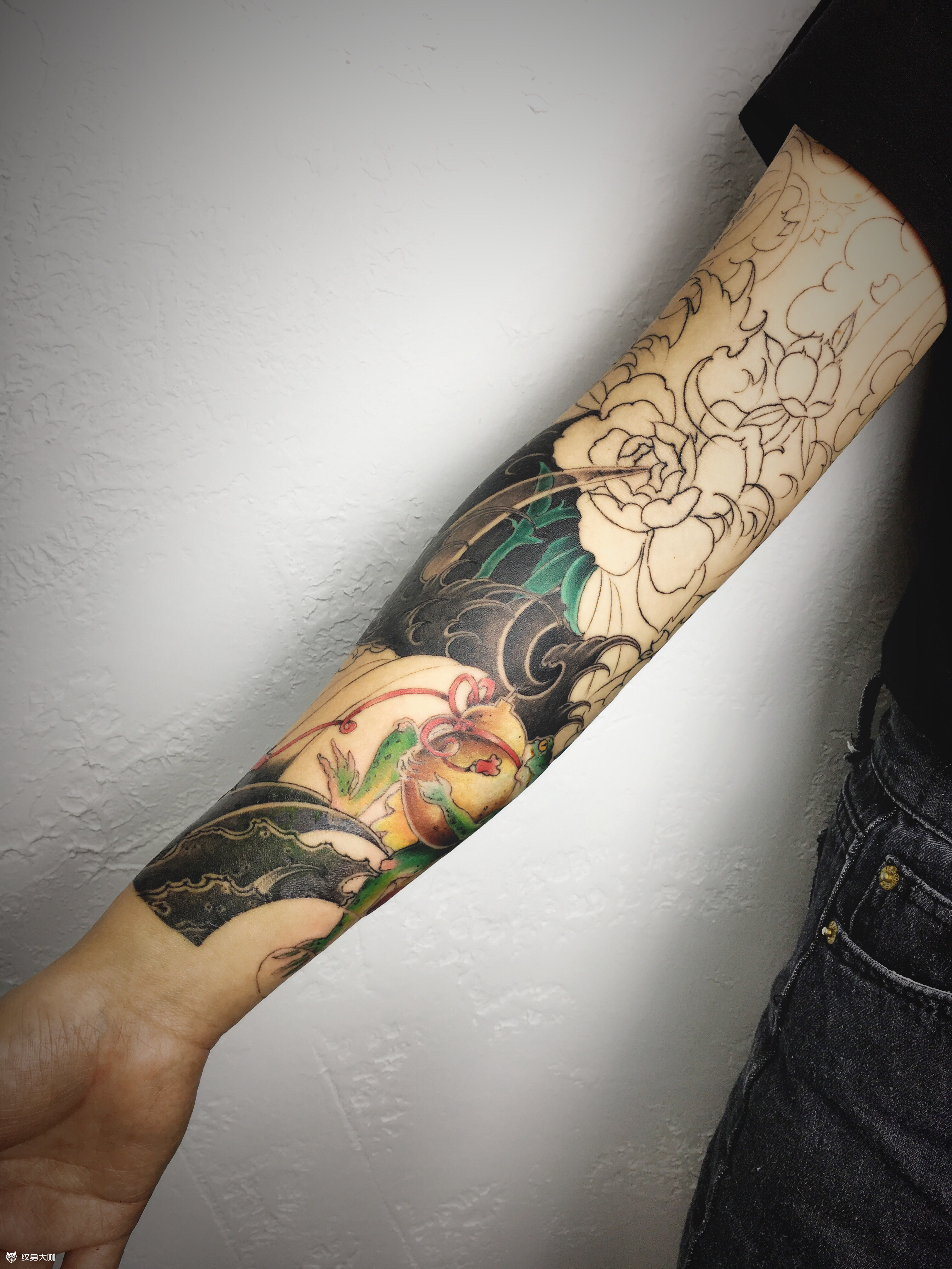花臂3000_纹身吧社区 - 纹身大咖