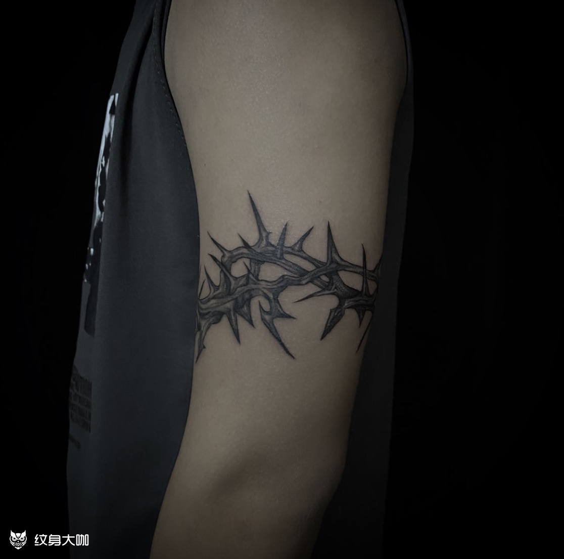 臂环 荆棘_纹身吧社区 - 纹身大咖