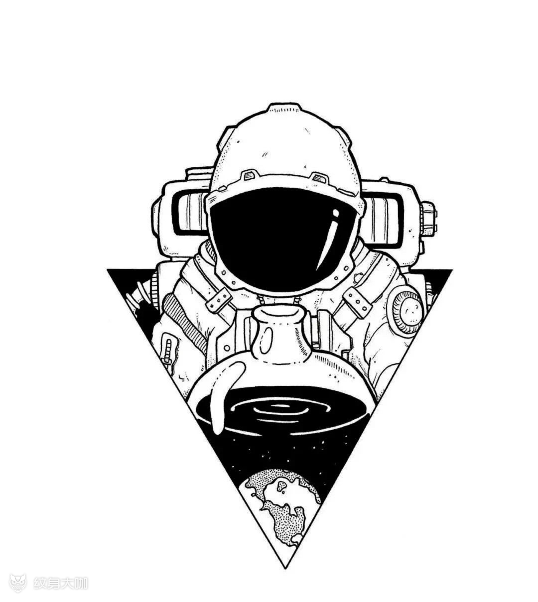 宇航员素材_纹身吧社区 - 纹身大咖