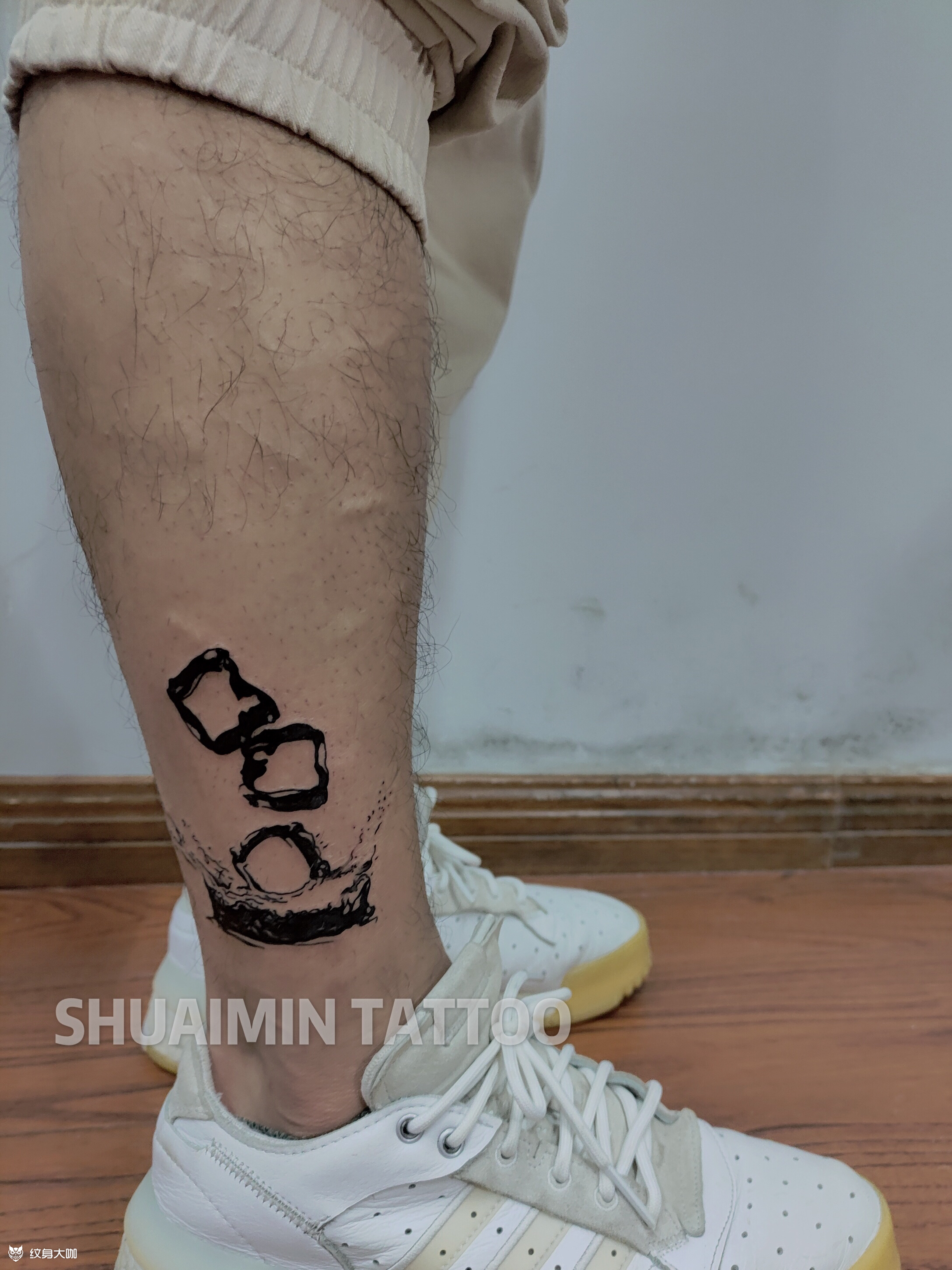 冰块_纹身图案手稿图片_帅敏tattoo的纹身作品集