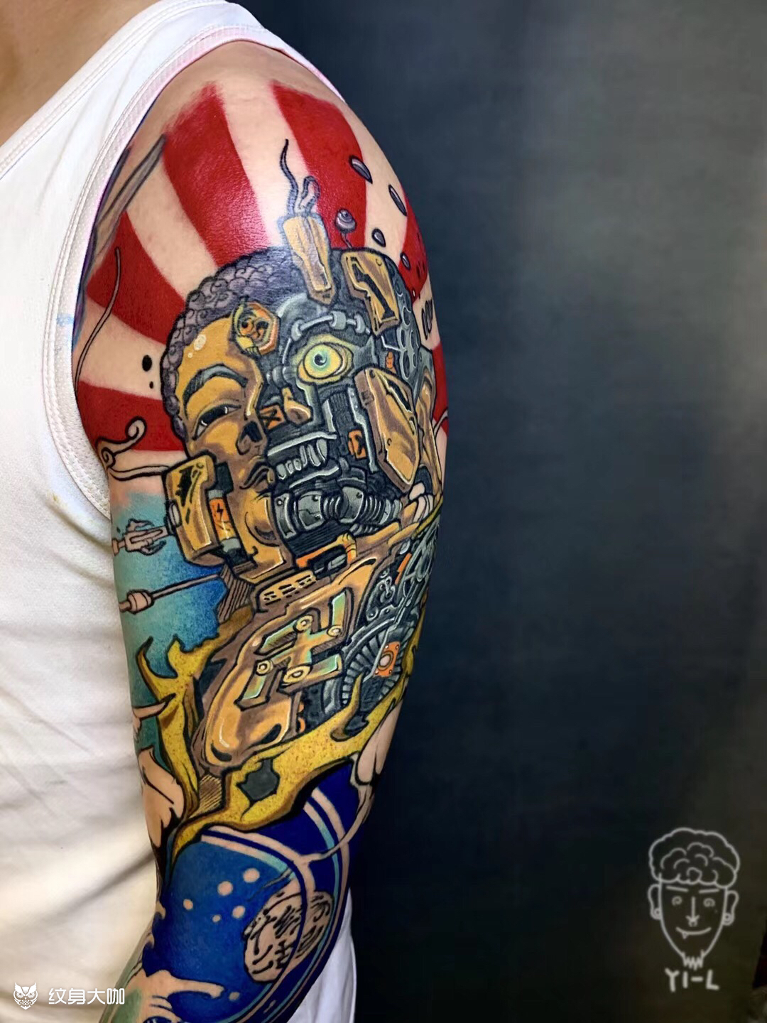 机械佛花臂未完