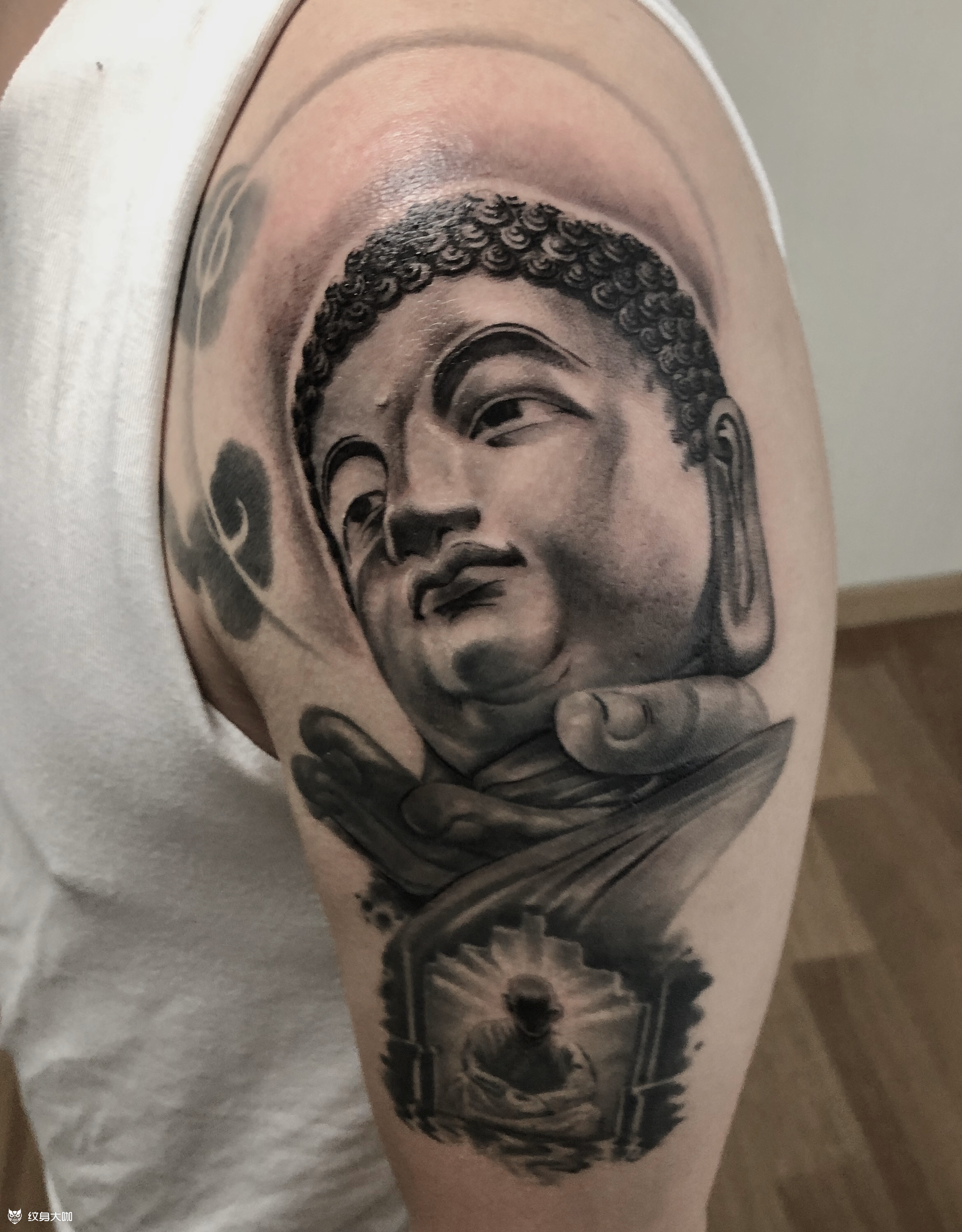 悟_纹身图案手稿图片_墨麟雕的纹身作品集