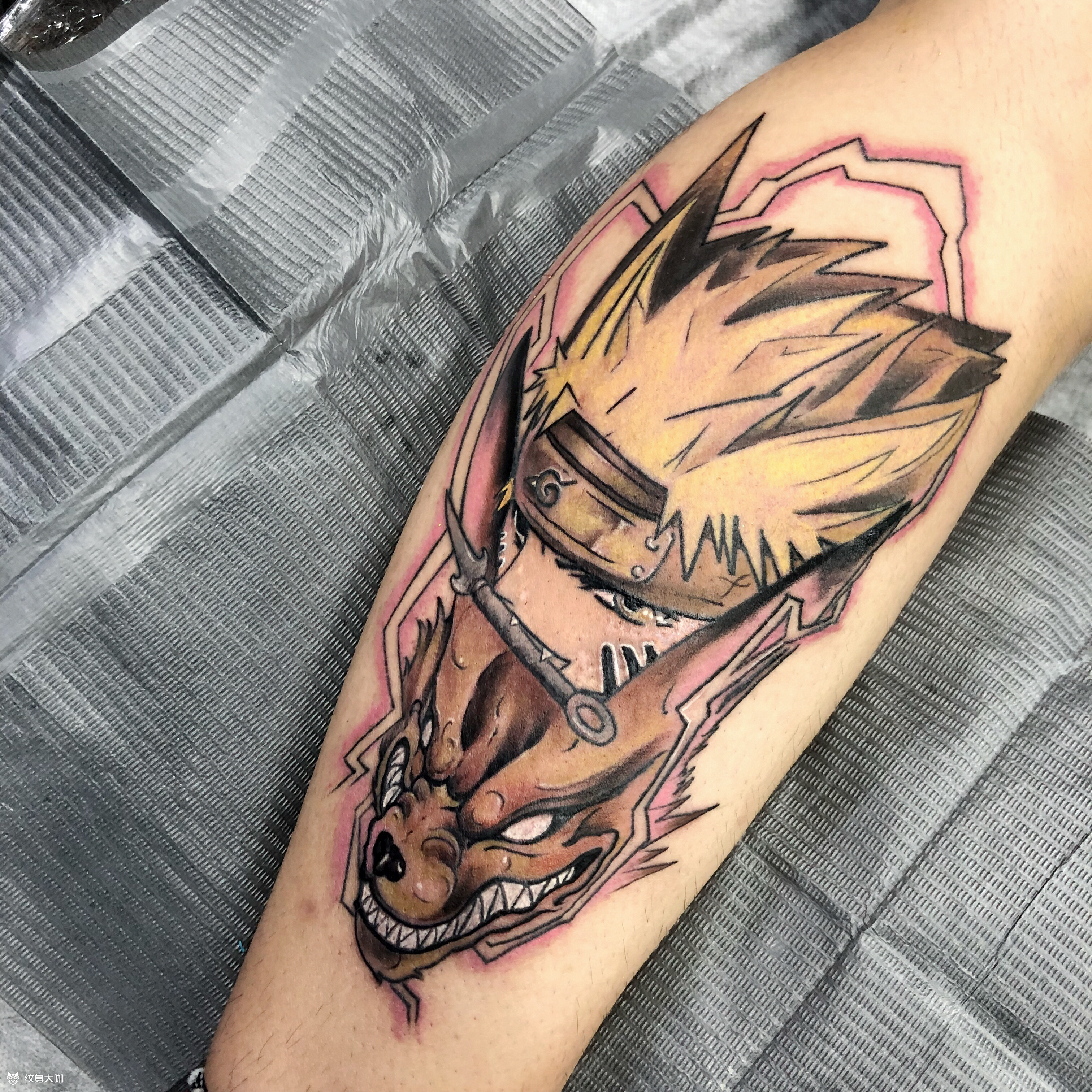 火影忍者纹身_纹身图案手稿图片_杨洋【开心鬼】的纹身作品集
