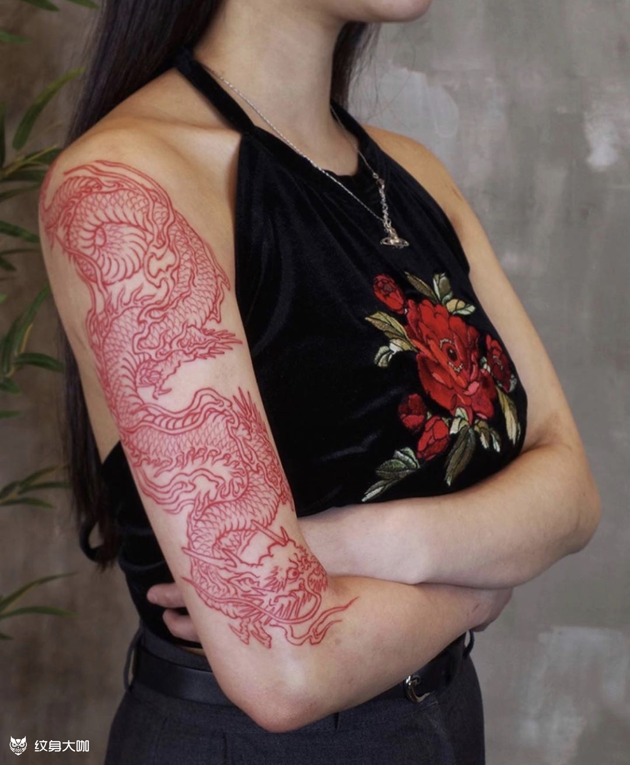 青龙_纹身图案手稿图片_刘波的纹身作品集