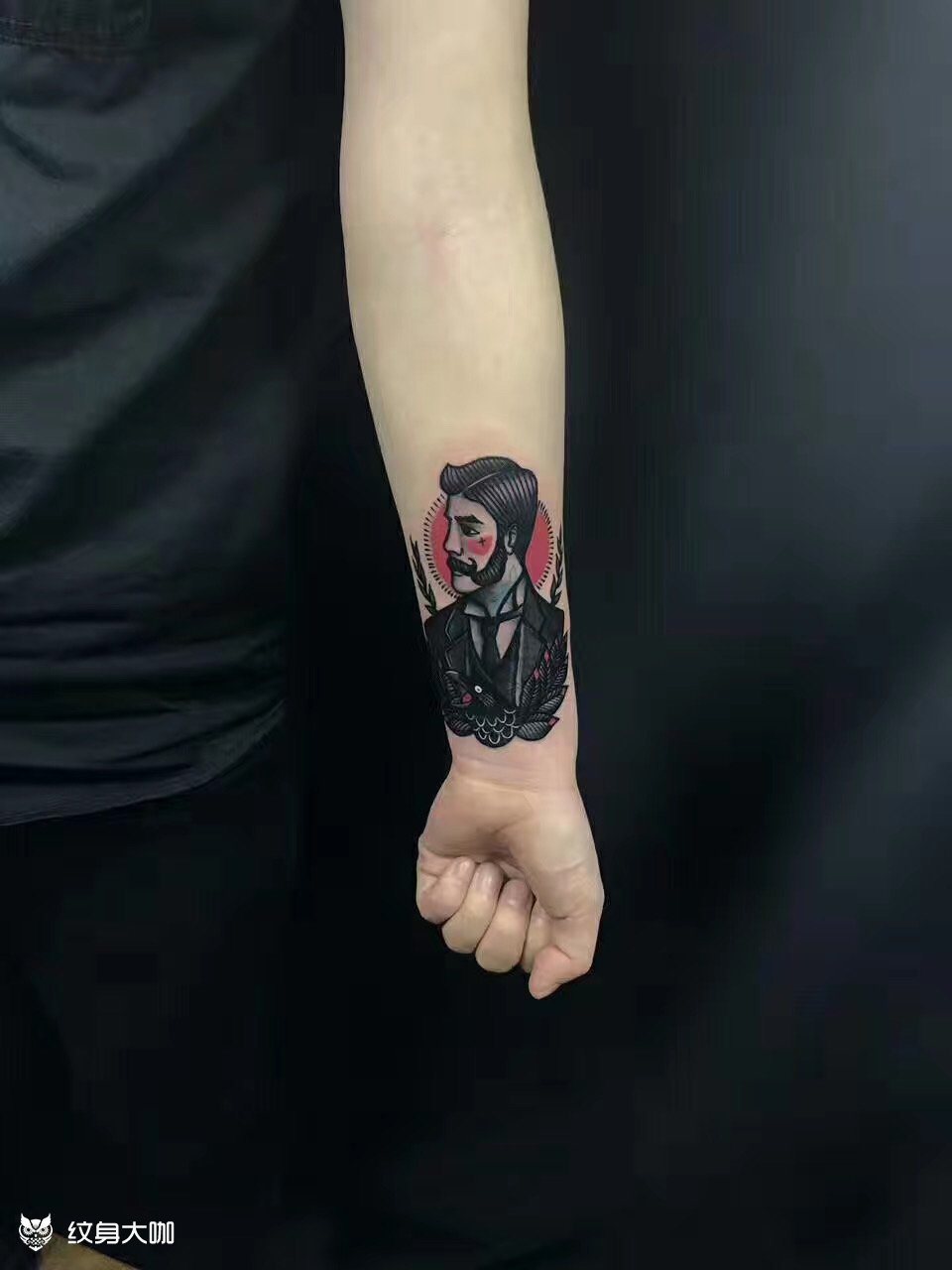 发型师_纹身图案手稿图片_ce的纹身作品集