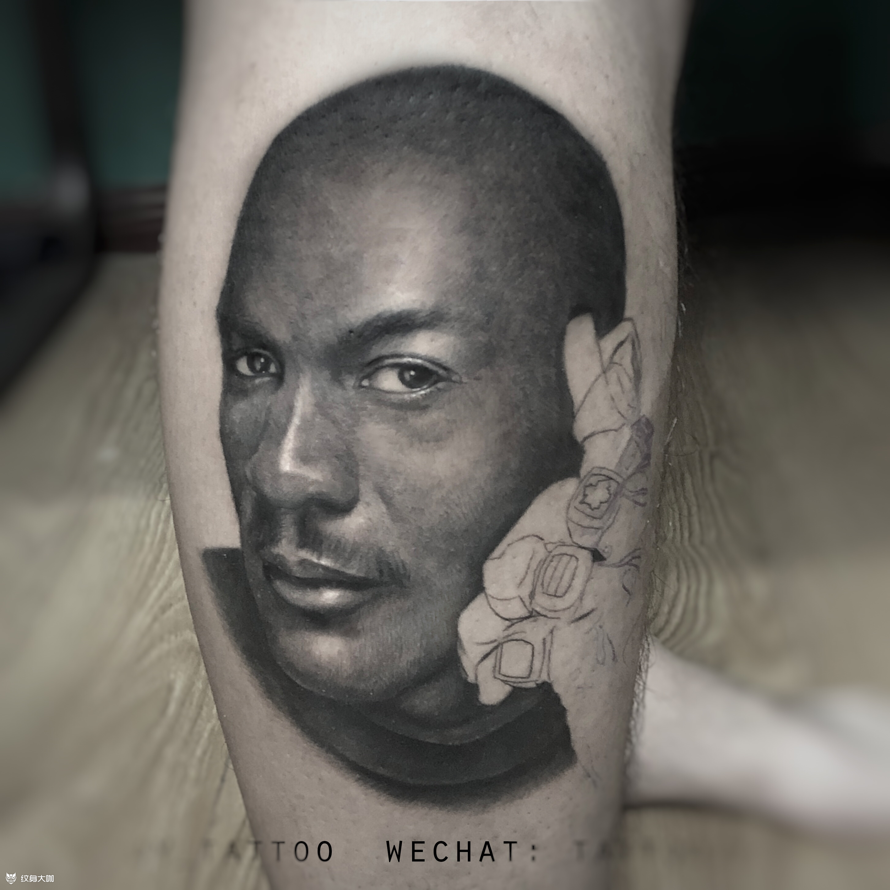 乔丹_纹身图案手稿图片_蒋炎的纹身作品集
