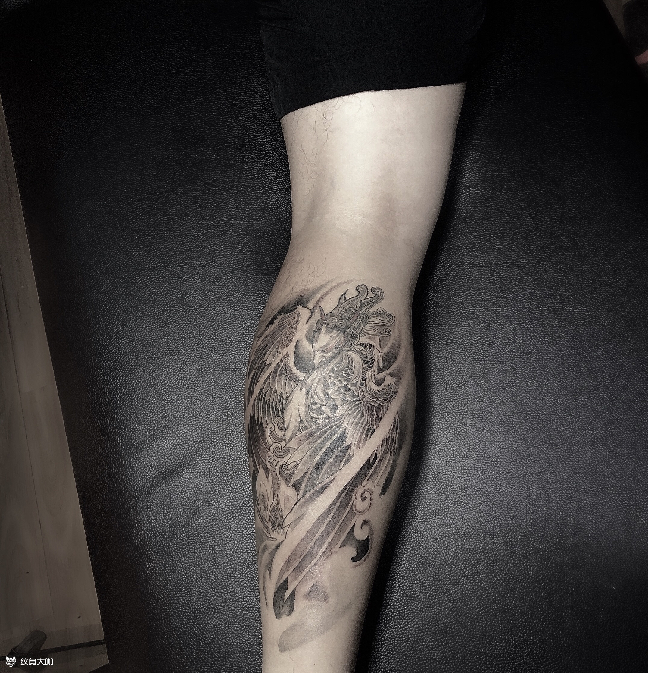 朱雀_纹身图案手稿图片_yotoo 云涂大方的纹身作品集