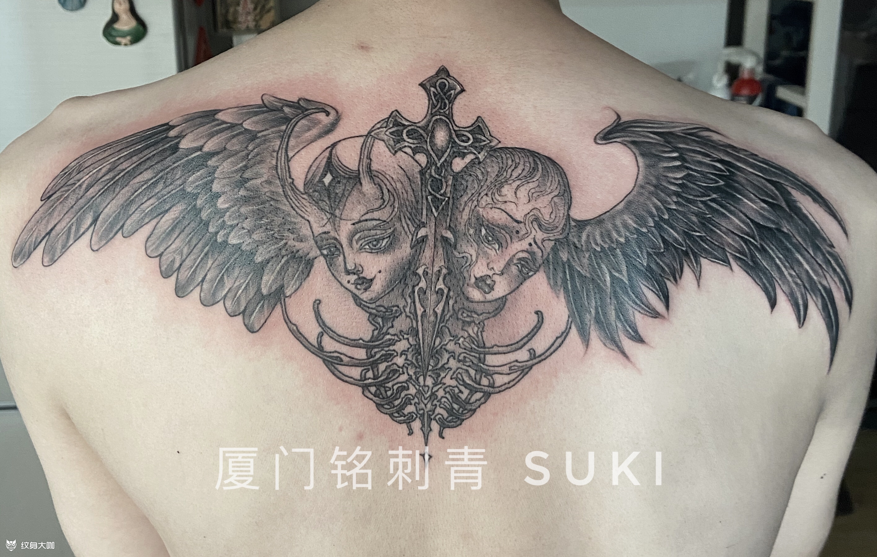 双子座_纹身吧社区 - 纹身大咖